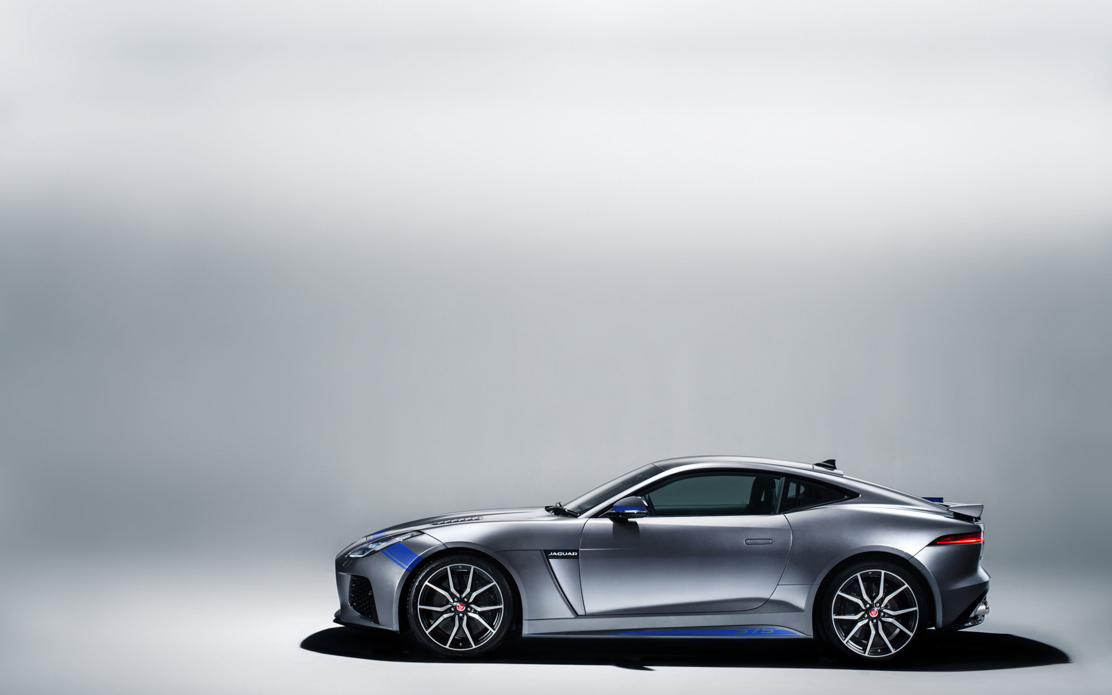 3840x2400 Jaguar F Type SVR Graphic Pack Coupe Side View