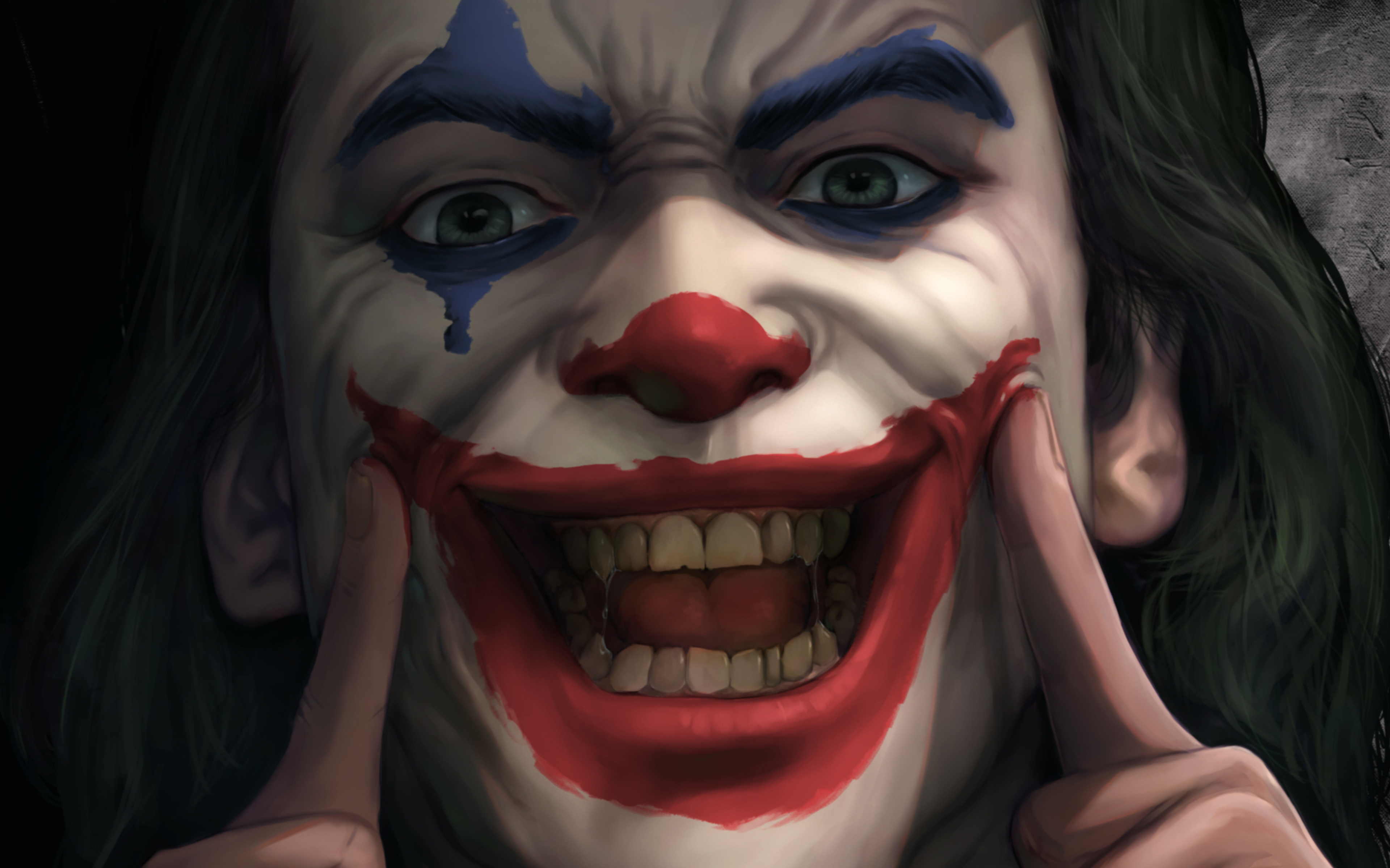 3840x2400 Joker Smile Laugh 4k HD 4k Wallpapers, Images, Backgrounds ...