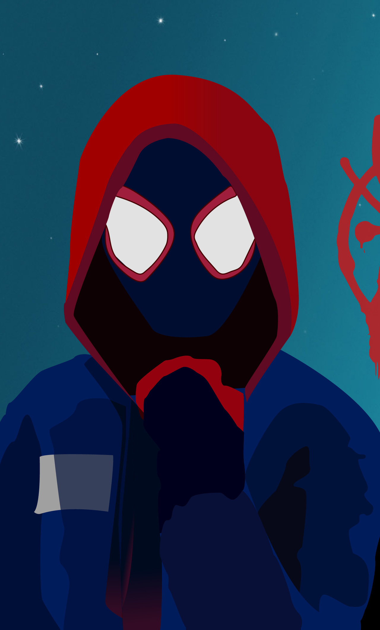 1280x2120 Miles Morales Spiderman Into The Spider Verse 4k