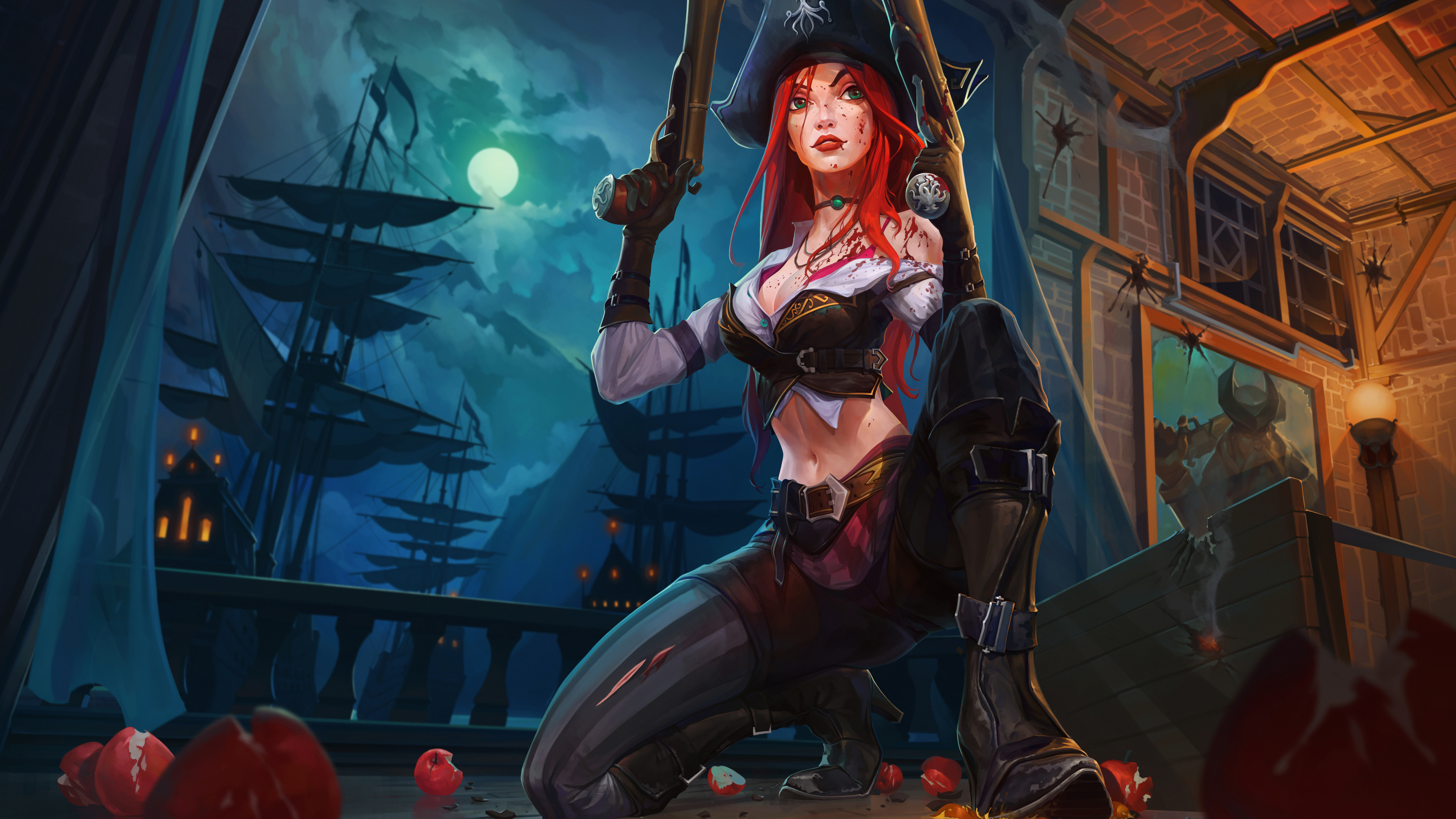 7680X4320 Miss Fortune League Of Legends 8K 8K Hd 4K Wallpapers, Images, Backgrounds -4433