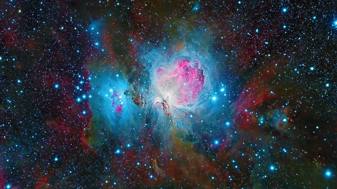 1280x720 Nebula Space Galaxy Colorful 4k 720P HD 4k ...