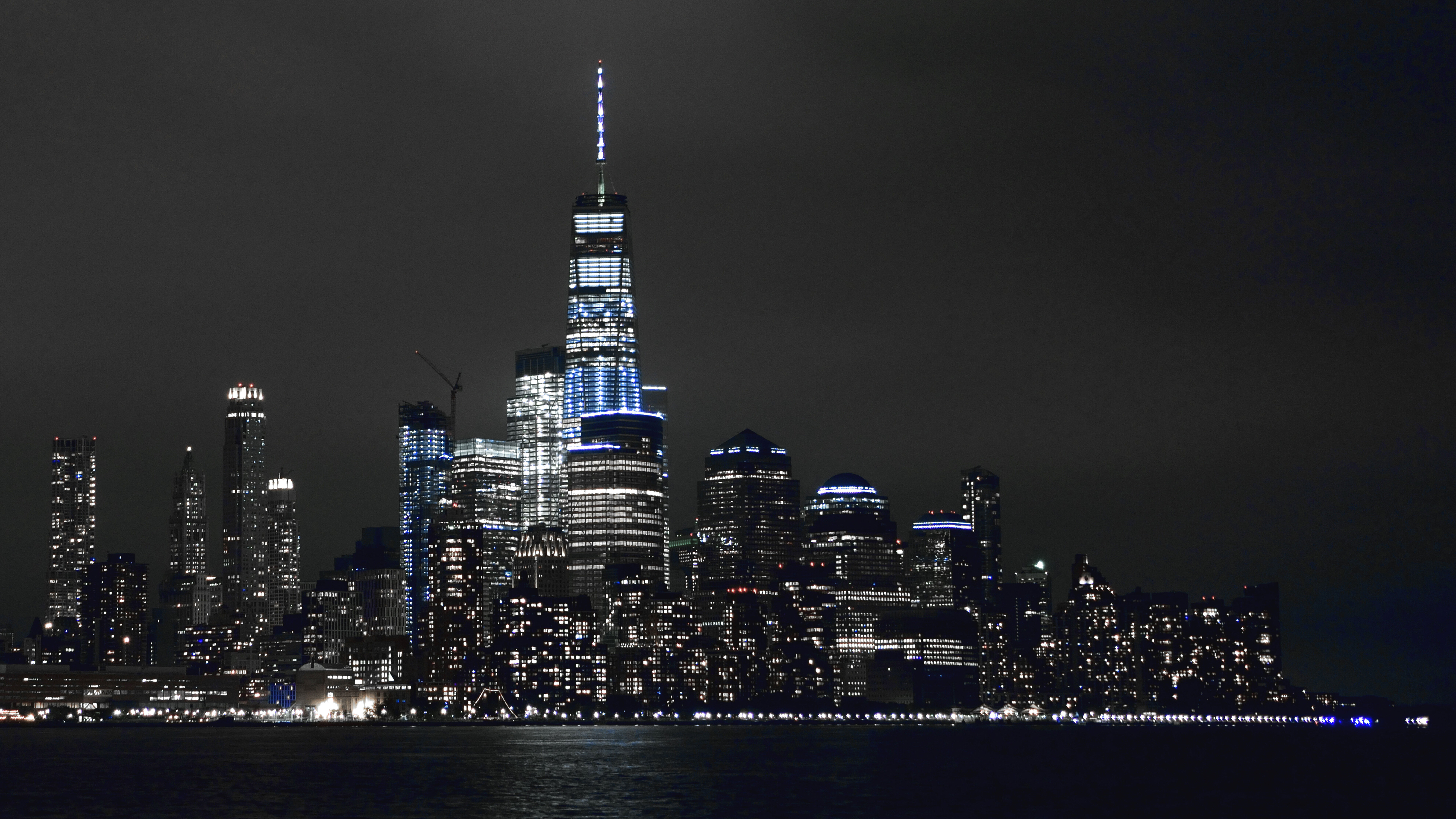 7680x4320 New York Buildings Lights 5k 8k HD 4k Wallpapers ...
