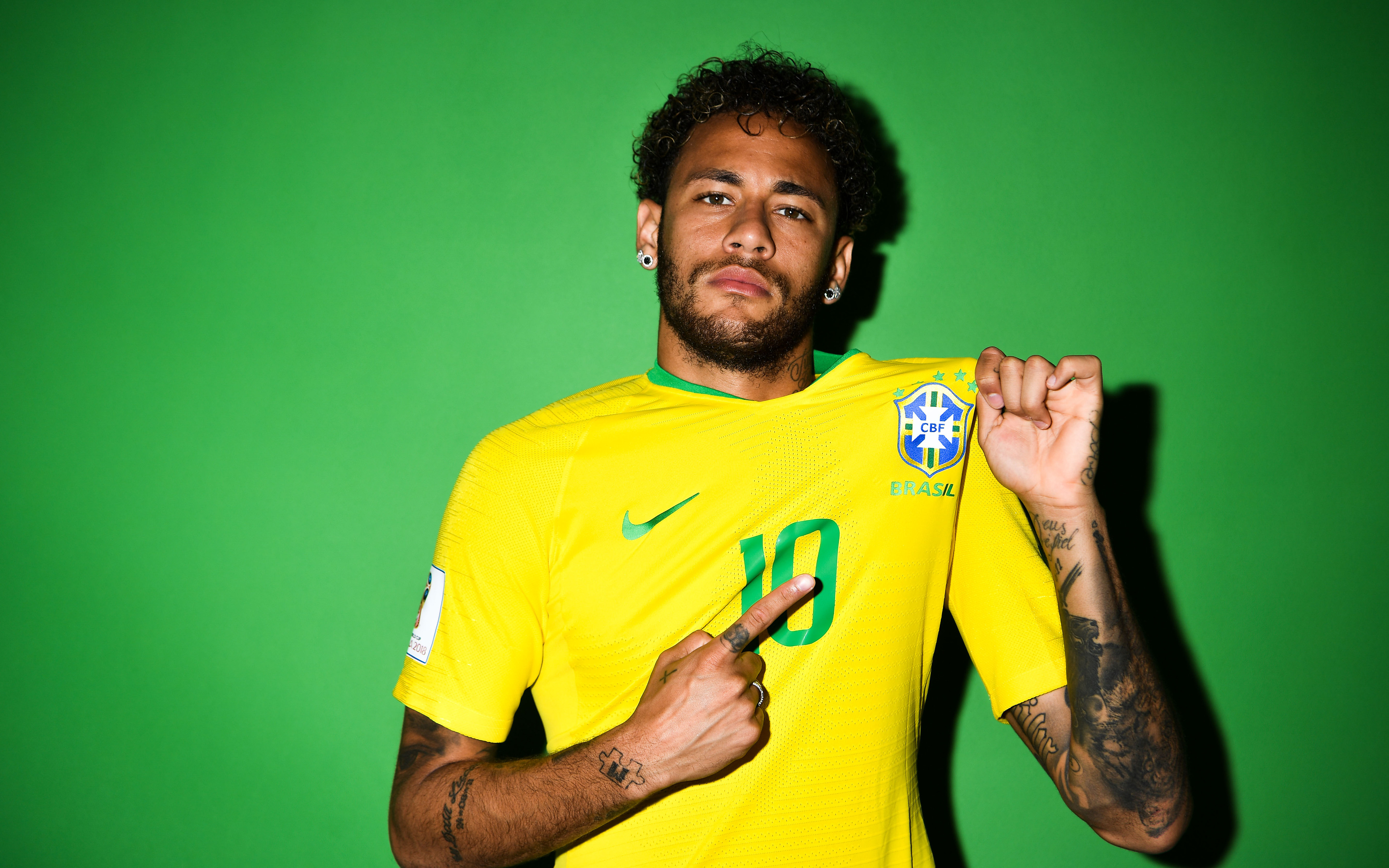 3840x2400 Neymar Jr Brazil Portraits 4k HD 4k Wallpapers ...