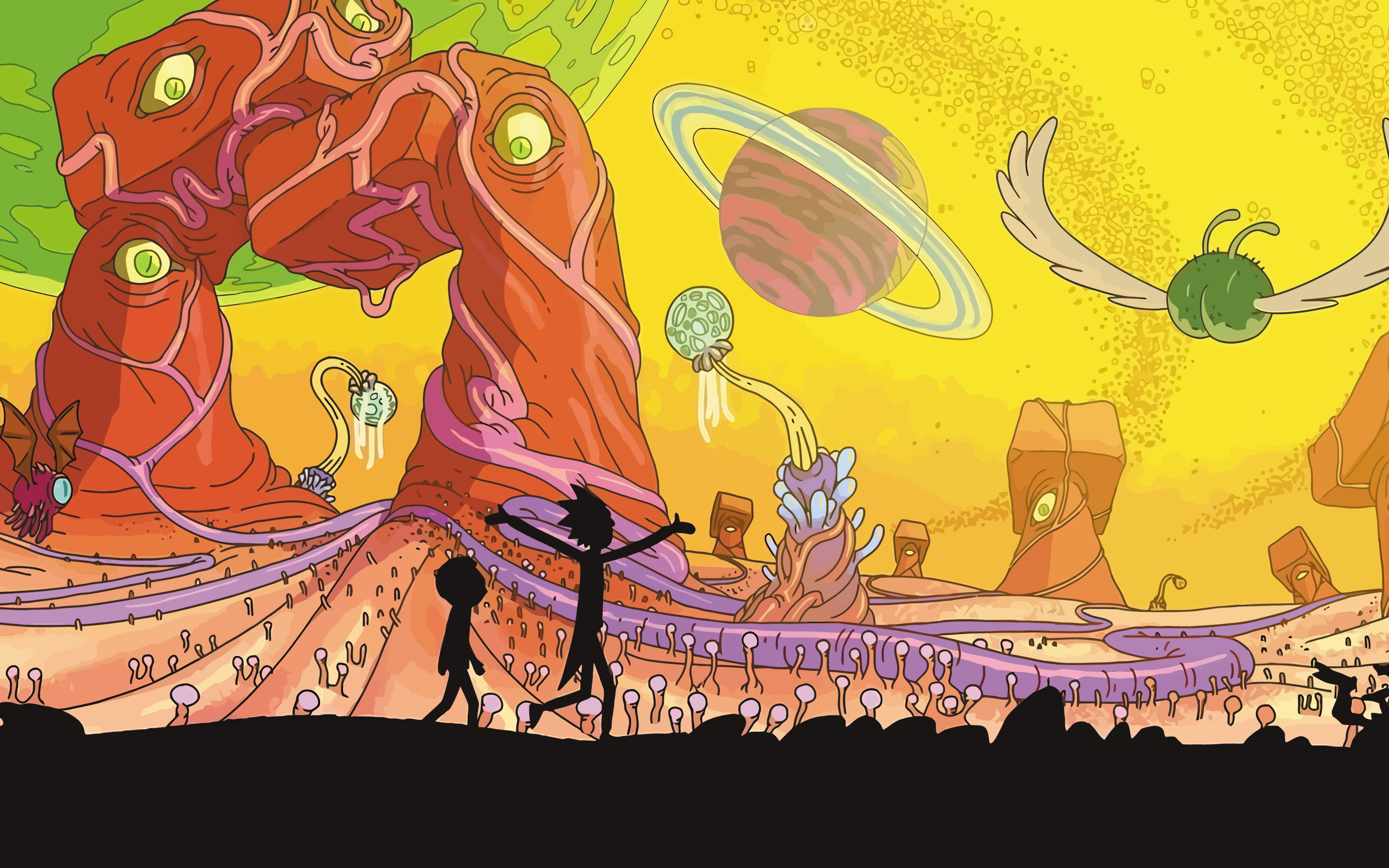 3840x2400 Rick And Morty 4k HD 4k Wallpapers, Images ...