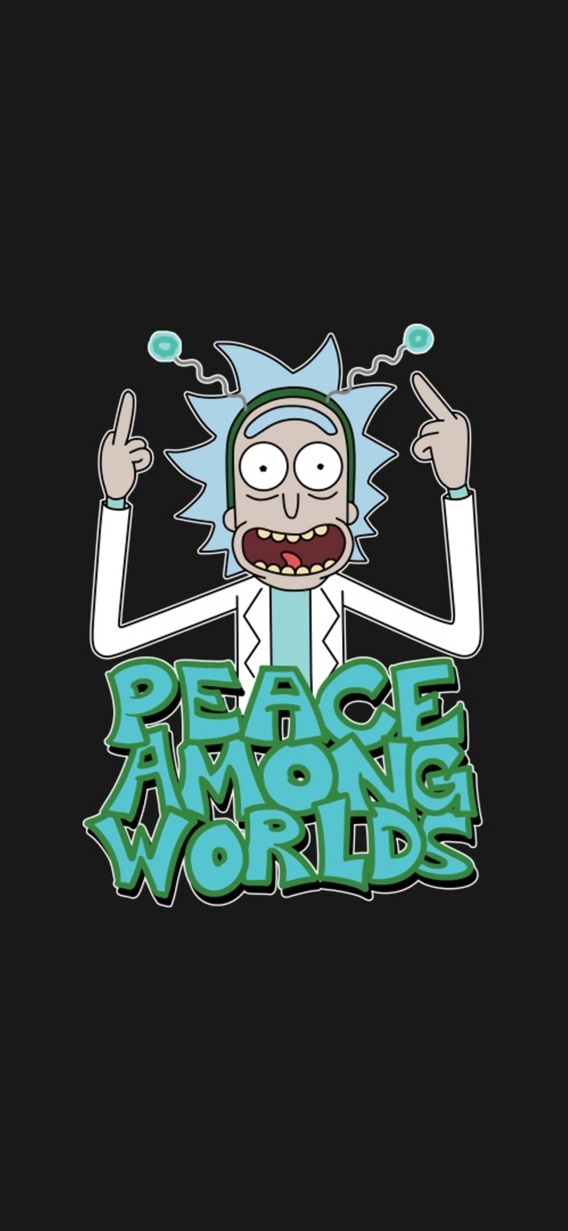 1125x2436 Rick In Rick And Morty 2017 Iphone XIphone 10 HD 4k
