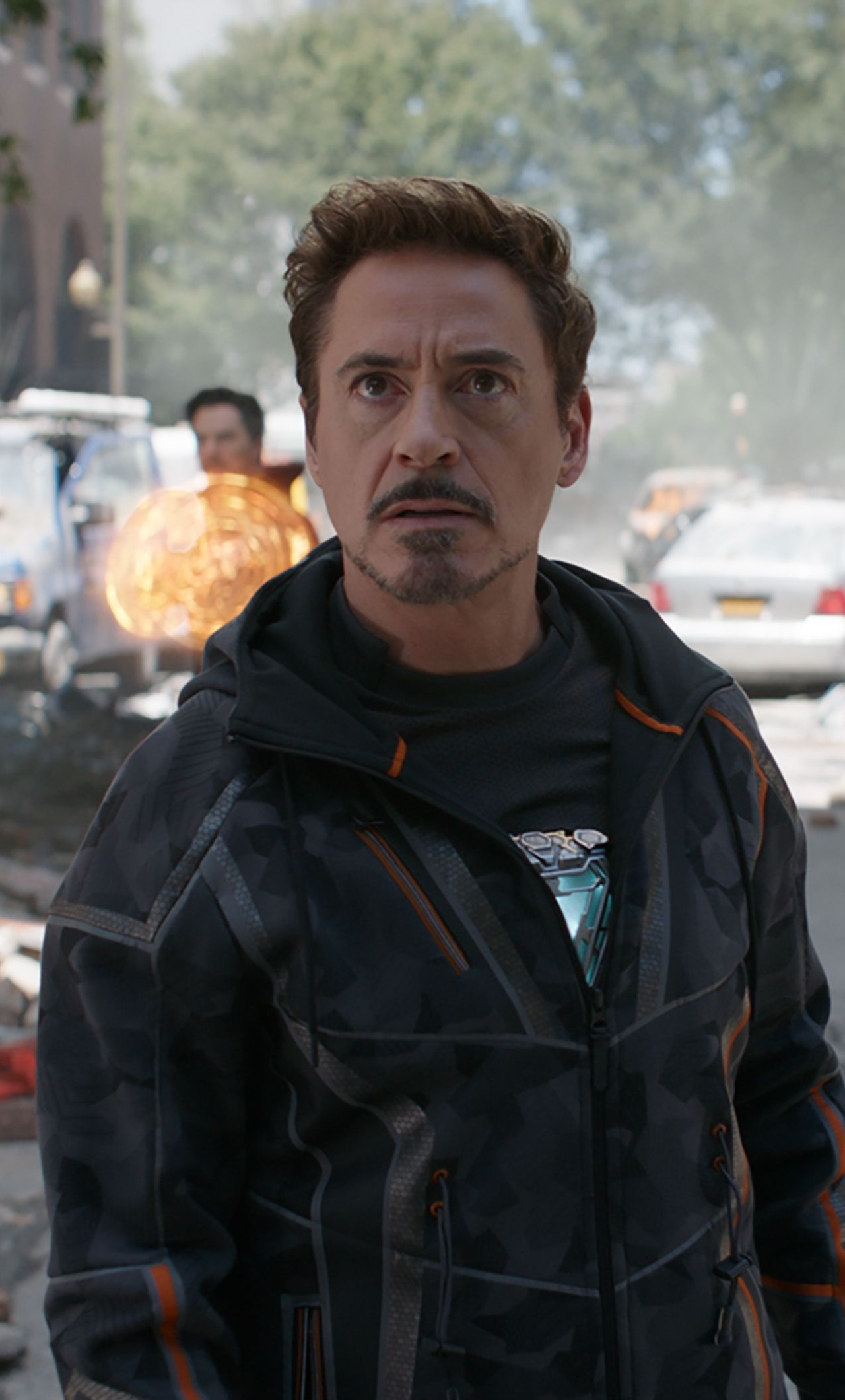 Tony Stark Infinity War : 1440x2960 Tony Stark Doctor Strange Wong And