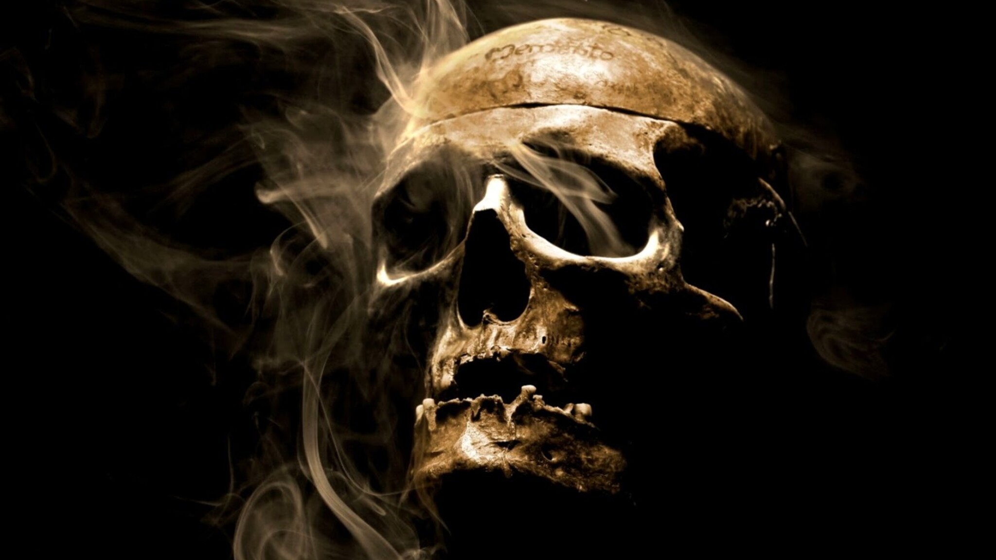 Smoking Skull Smoke