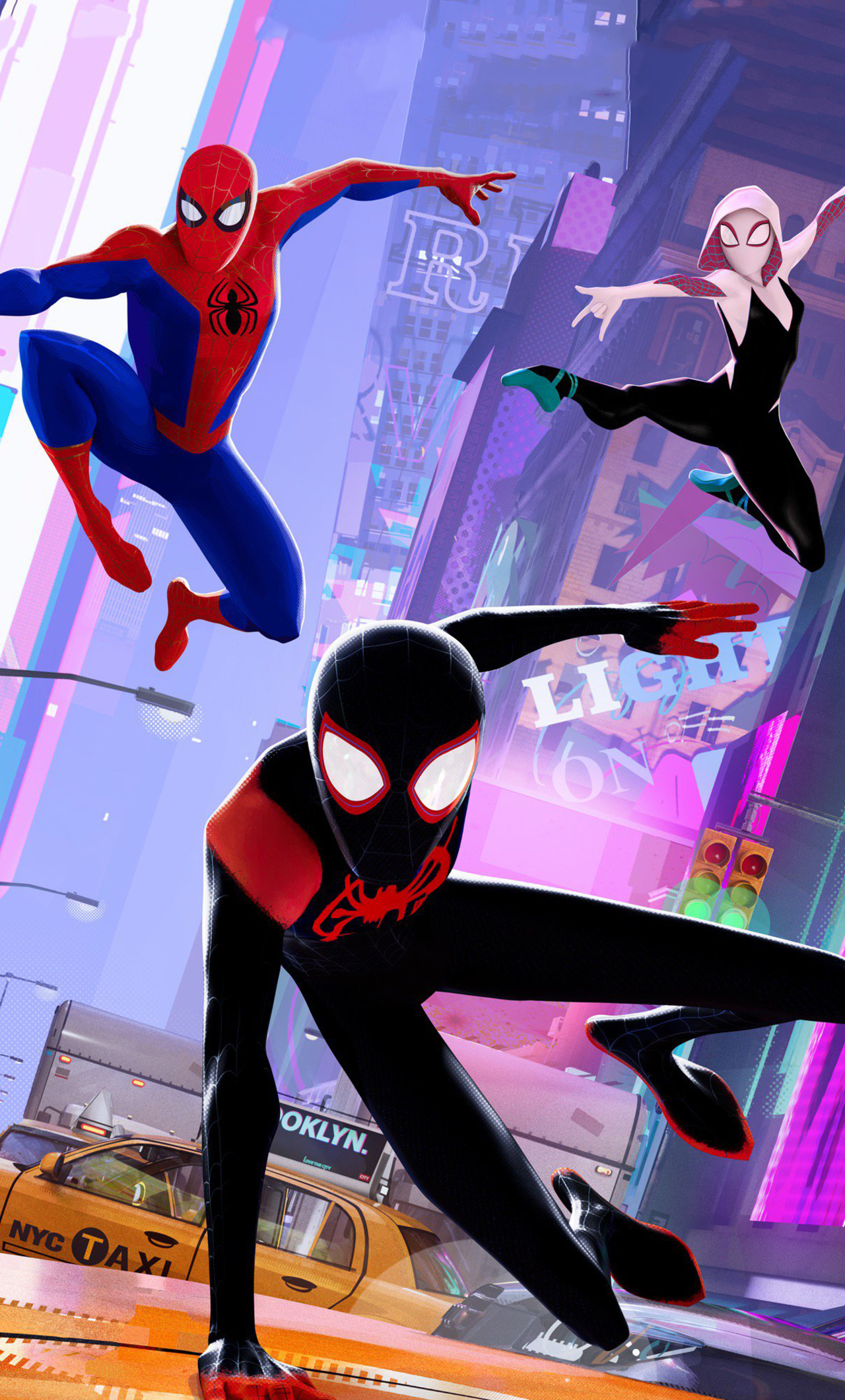 1280x2120 Spider Man Into The Spider Verse Chinese Poster