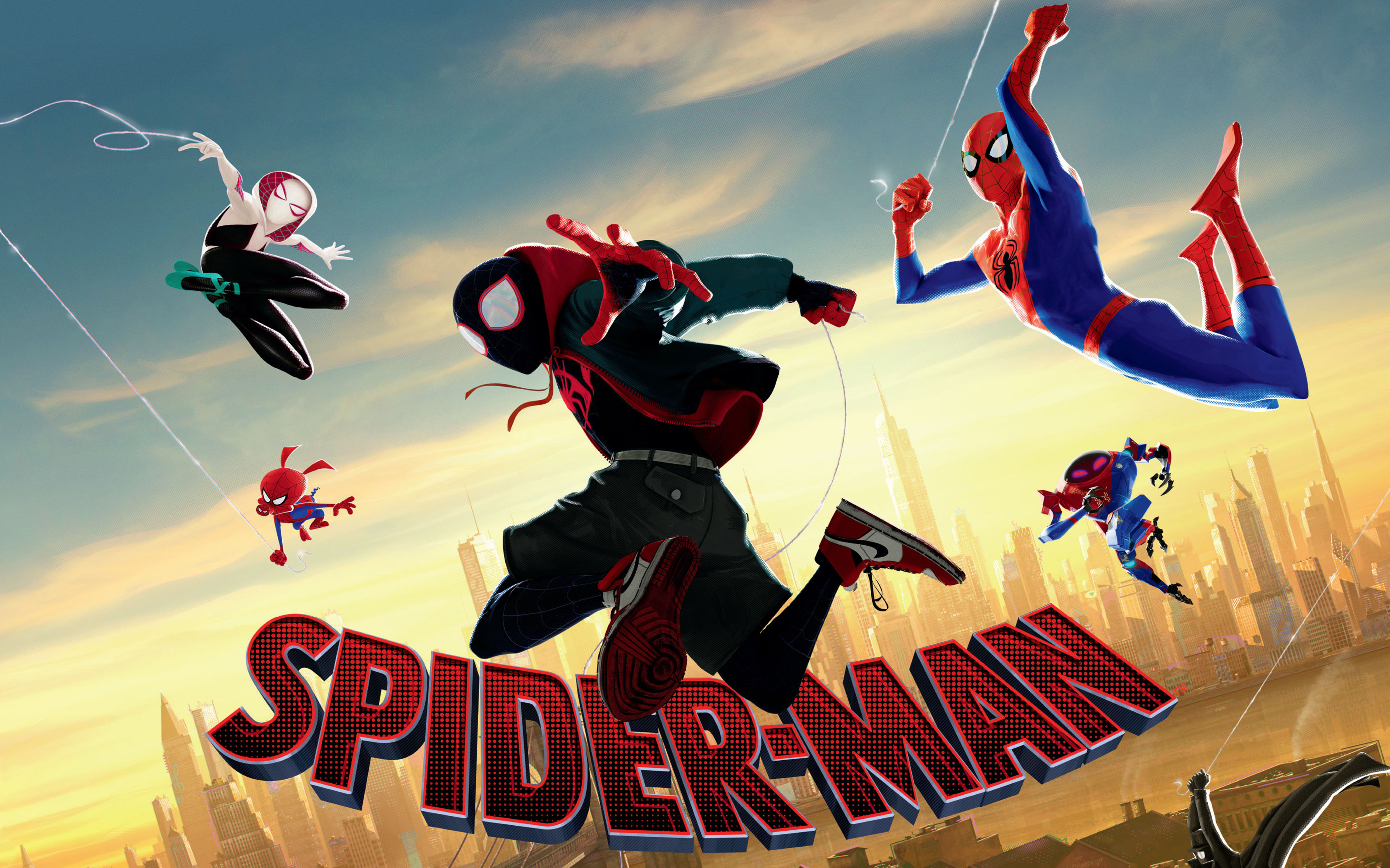 3840x2400 SpiderMan Into The Spider Verse Movie 4k Movie 4k HD 4k ...