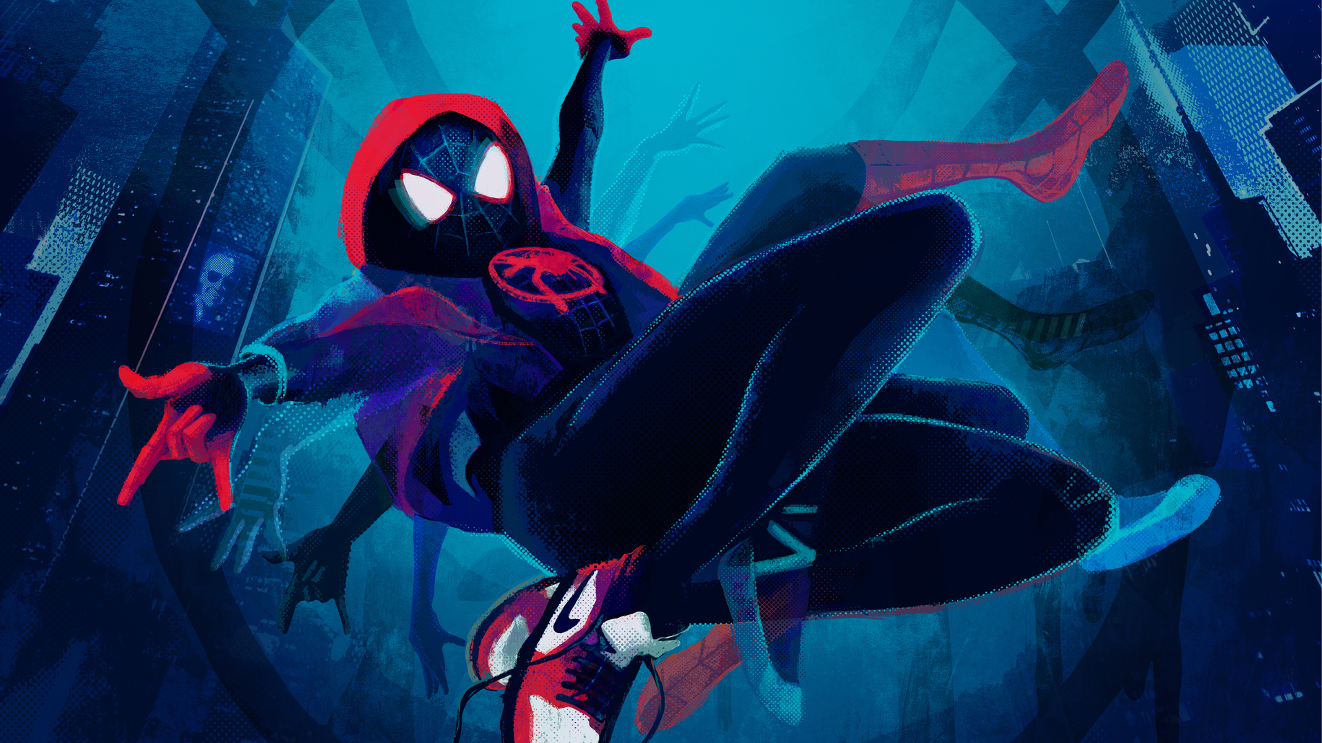 1920x1080 SpiderMan Into The Spider Verse New Artwork Laptop Full HD ...