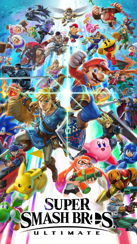 480x854 Super Smash Bros Ultimate 8k Android One Hd 4k