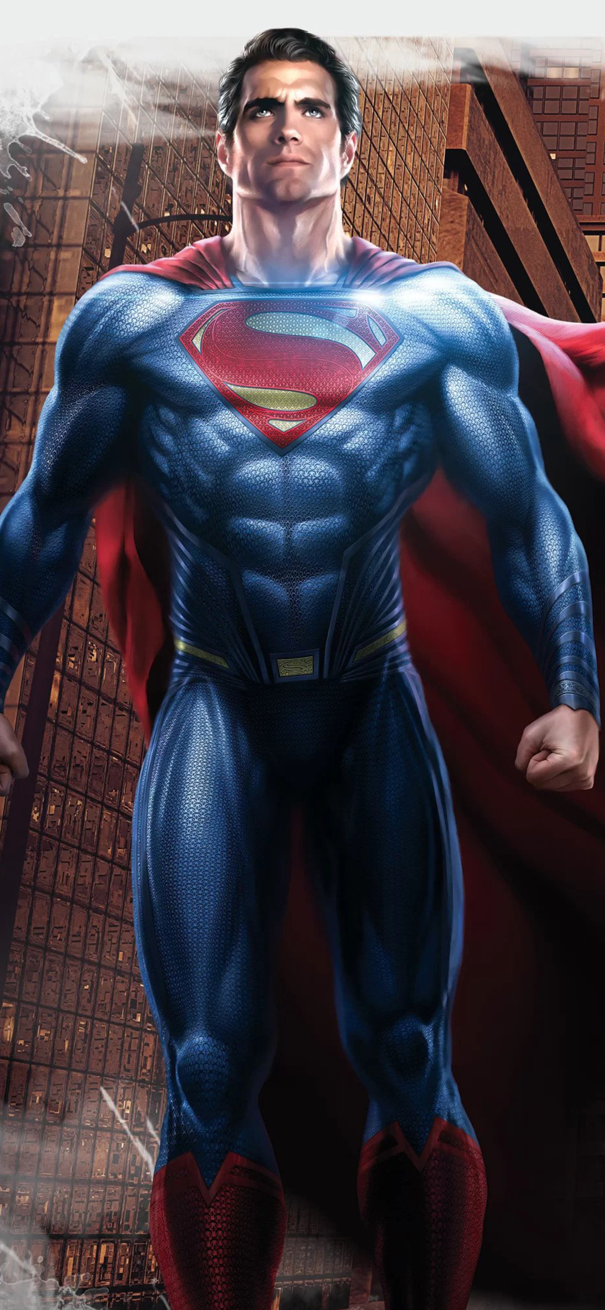 Superman Man Of Steel Iphone Wallpaper