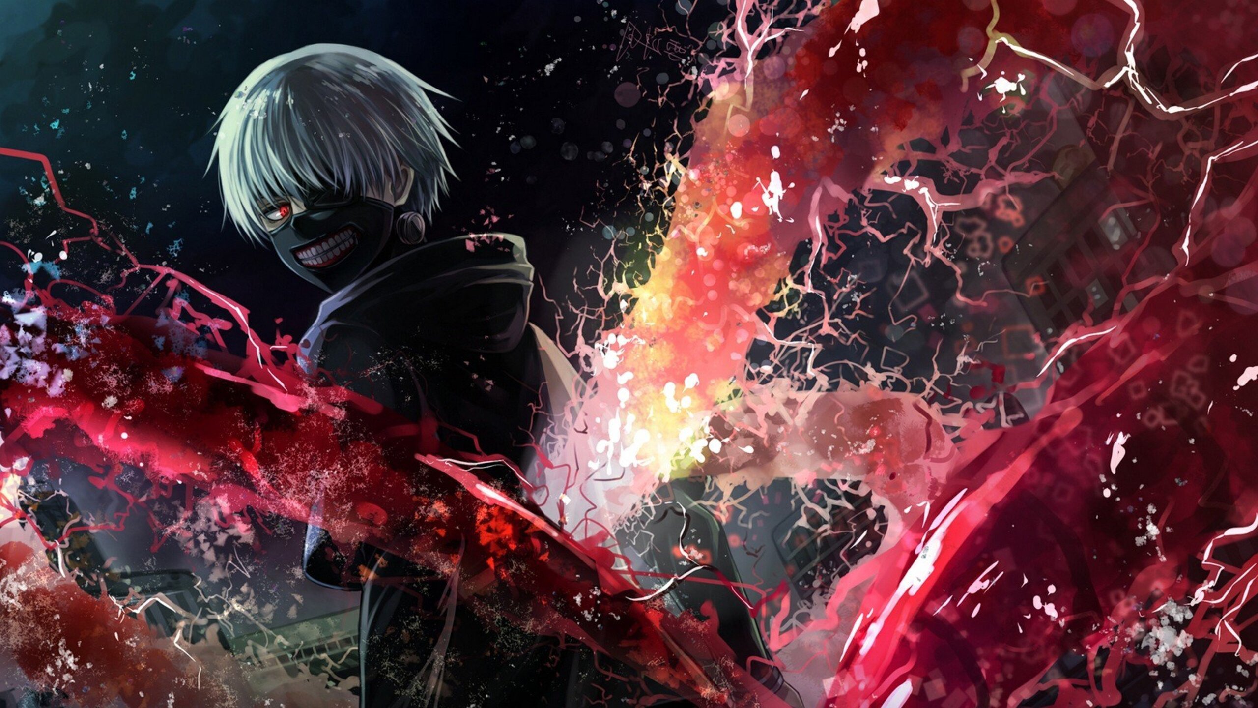 2560x1440 Tokyo Ghoul Art 1440P Resolution HD 4k Wallpapers, Images, Backgrounds, Photos and 