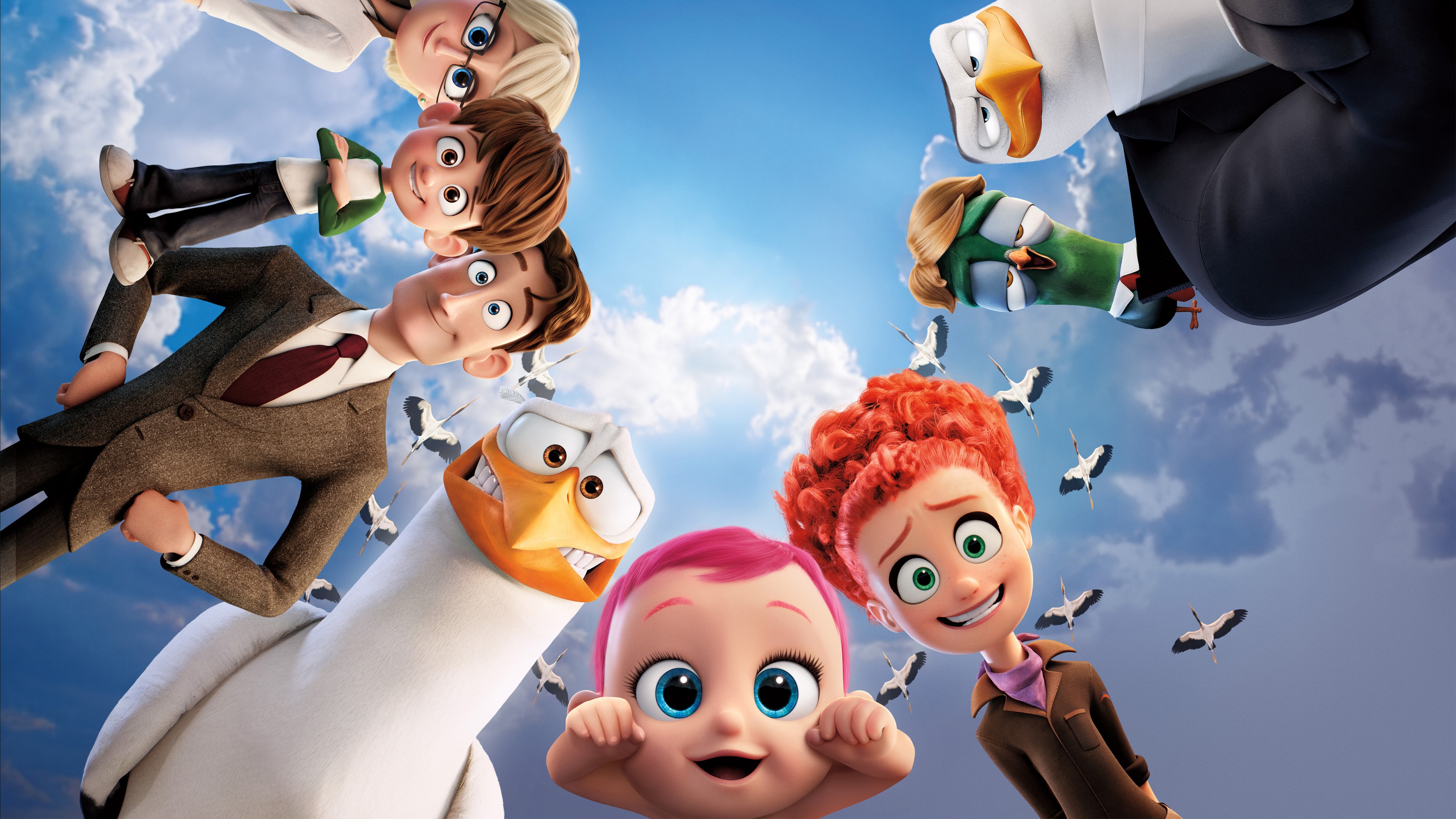 2016 Storks Animated Movie, HD Movies, 4k Wallpapers, Images