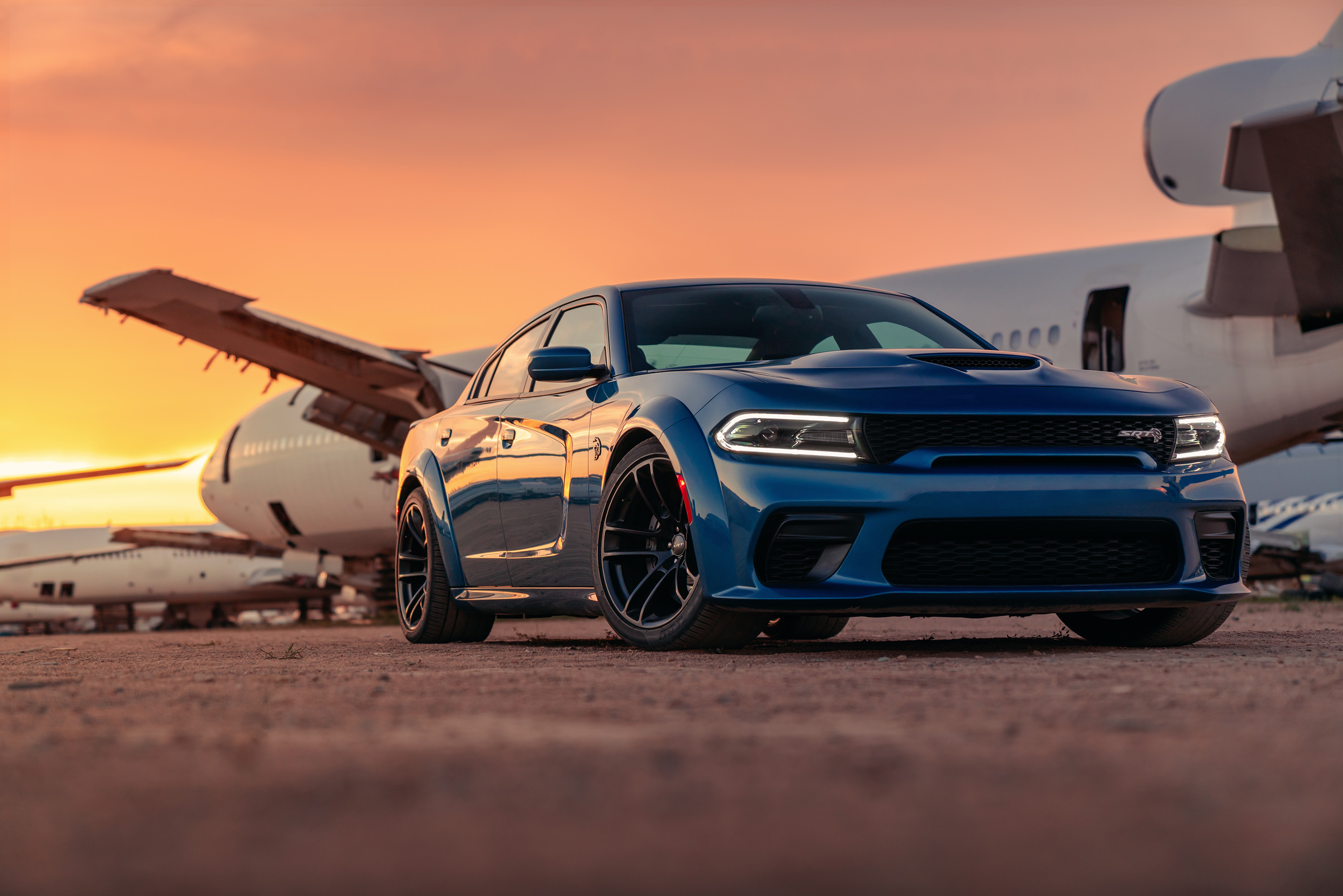 2020 Dodge Charger SRT Hellcat Widebody Front, HD Cars, 4k Wallpapers