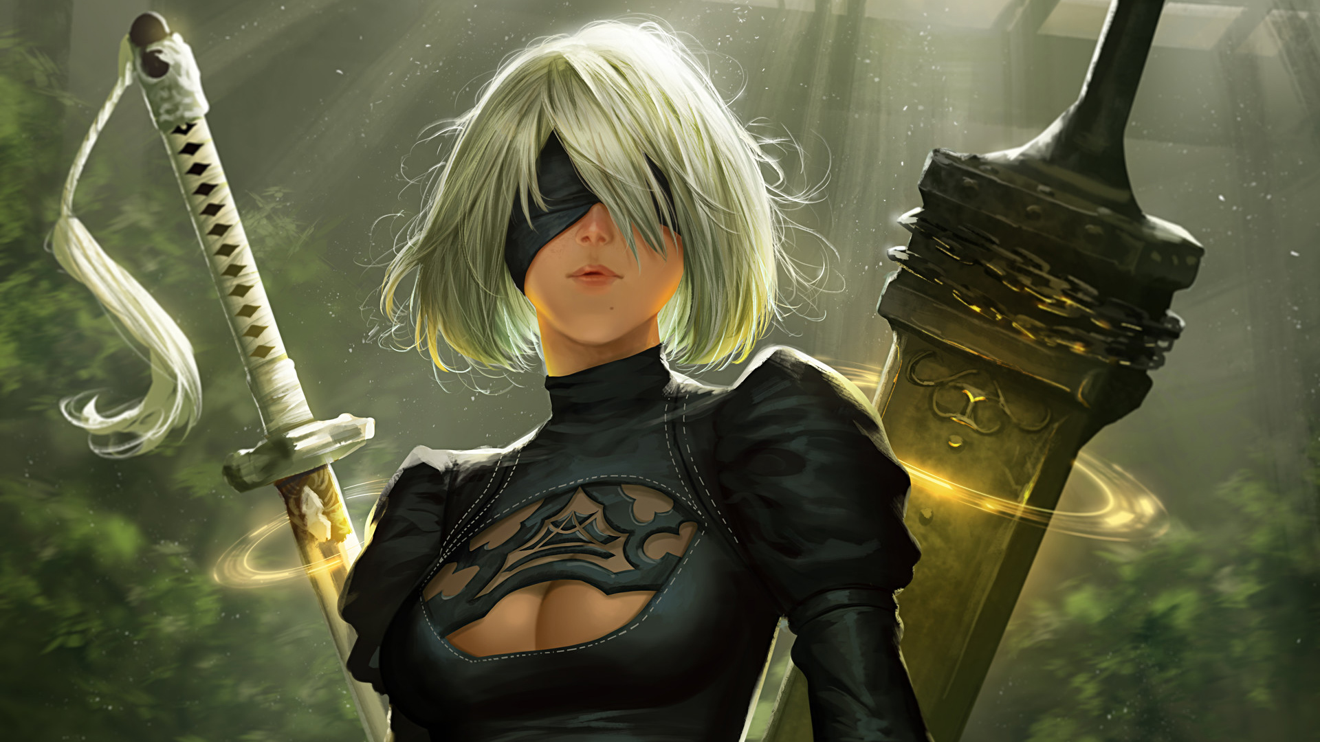2B NieR Automata Fan Art, HD Games, 4k Wallpapers, Images, Backgrounds, Photos and Pictures