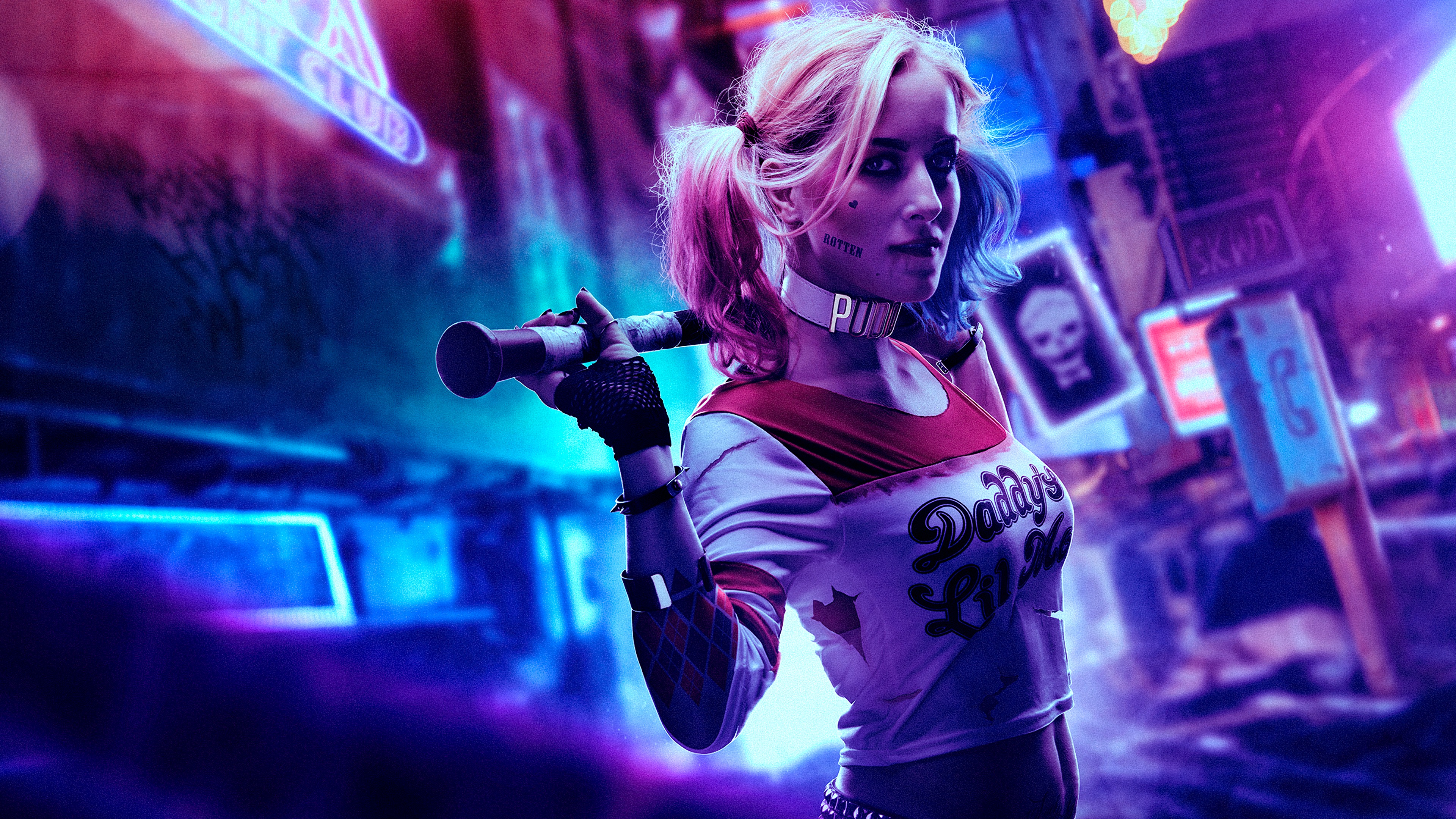  4k  Harley  Quinn  Cosplay HD  Superheroes 4k  Wallpapers  