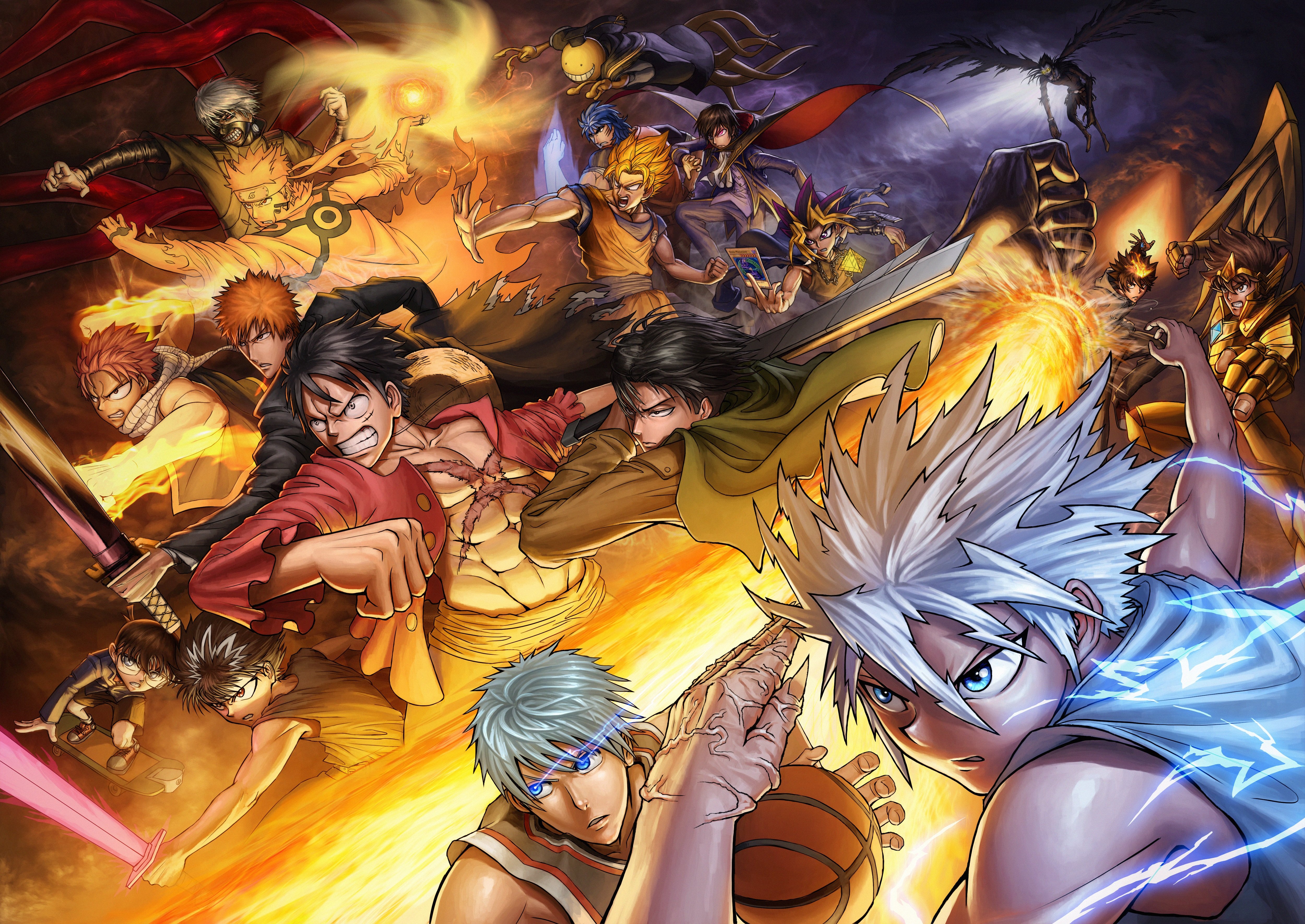 Atemu Bleach Crossover Dragonball Naruto, HD Anime, 4k Wallpapers, Images, Backgrounds, Photos ...