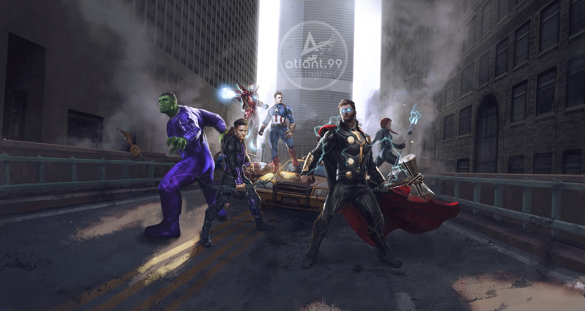 Avengers End Game Fan Art, HD Superheroes, 4k Wallpapers  