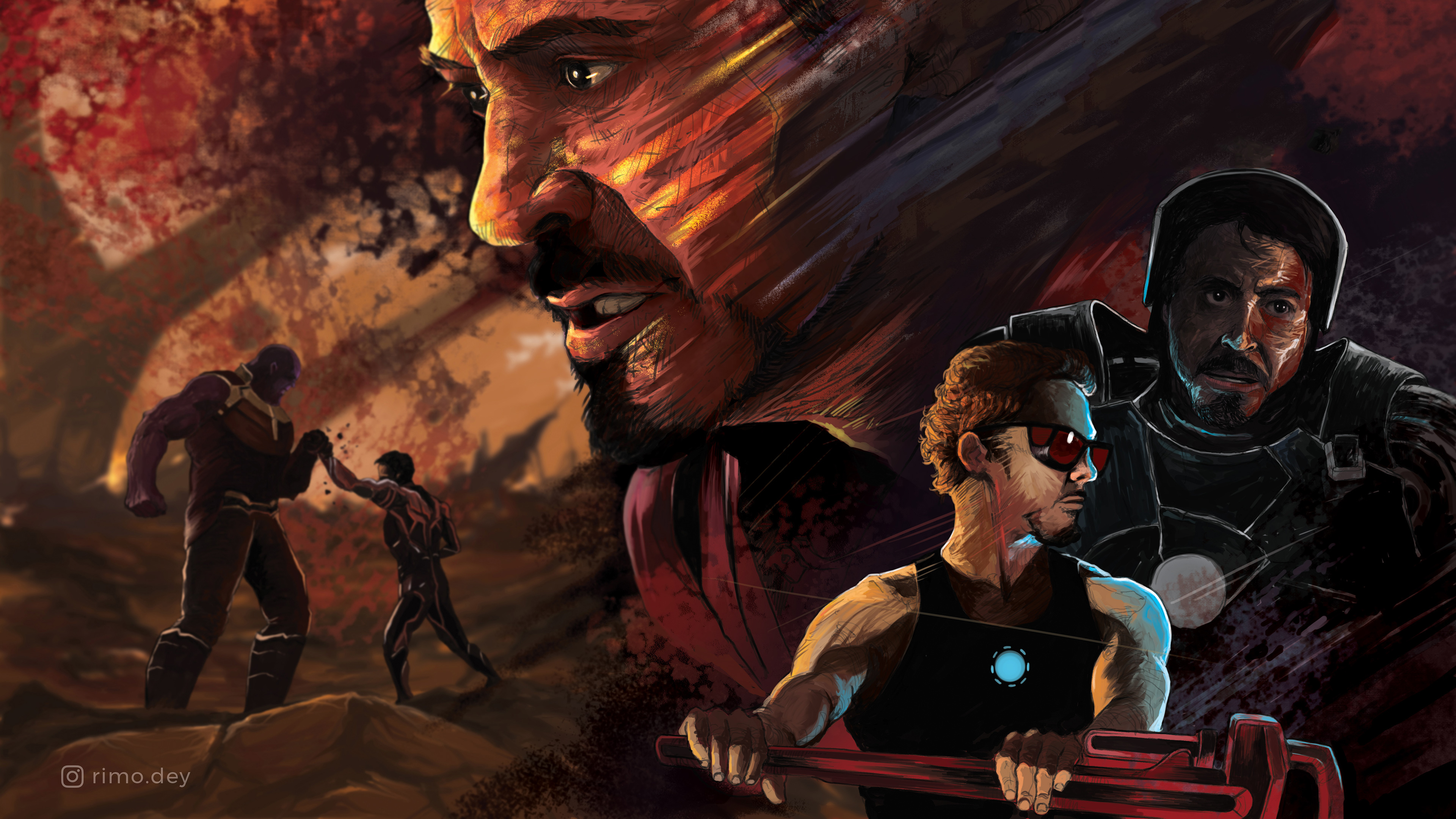  Avengers  End Game  Iron Man 4k  HD Superheroes 4k  
