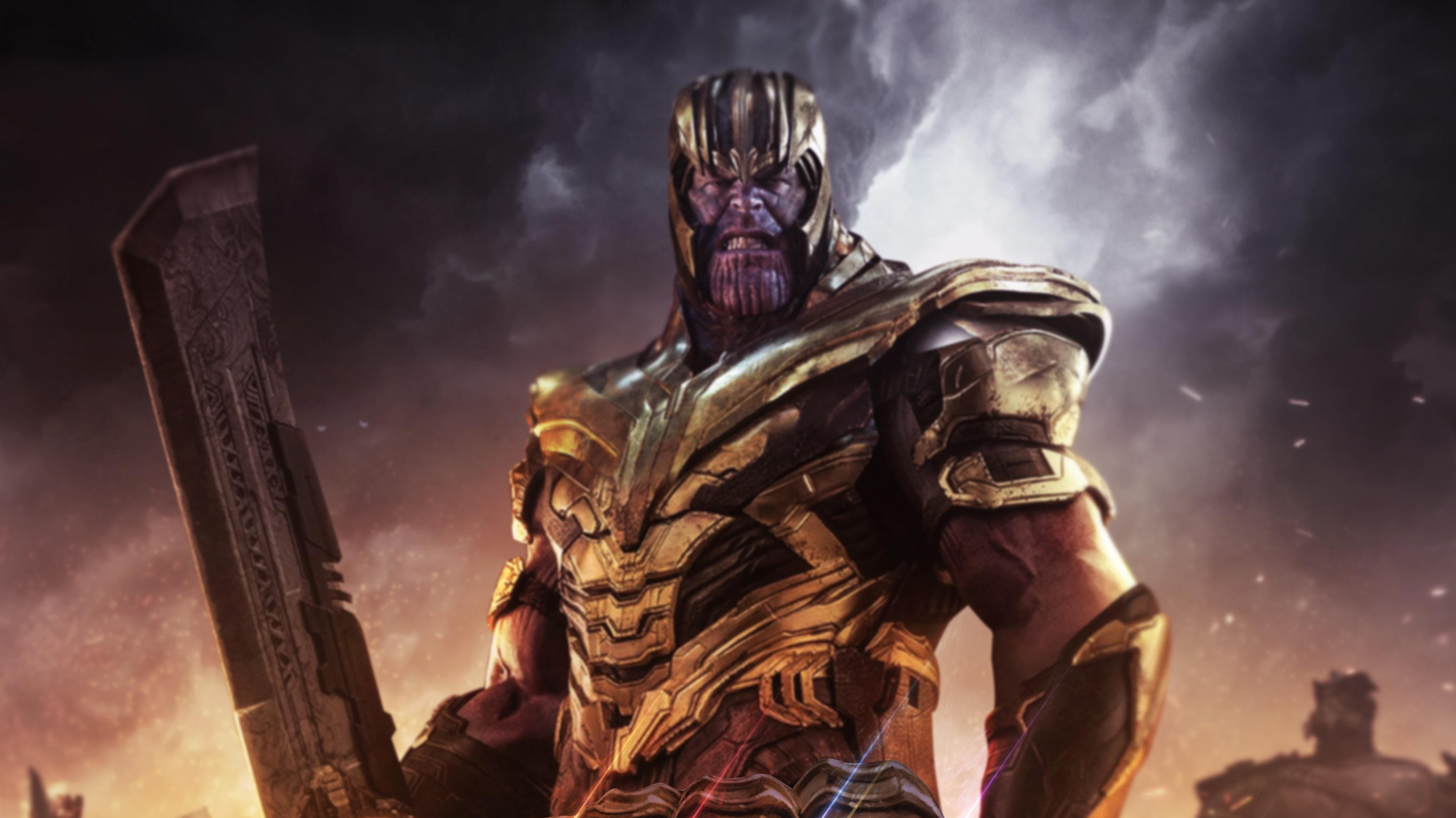 Avengers Endgame Thanos, HD Superheroes, 4k Wallpapers  