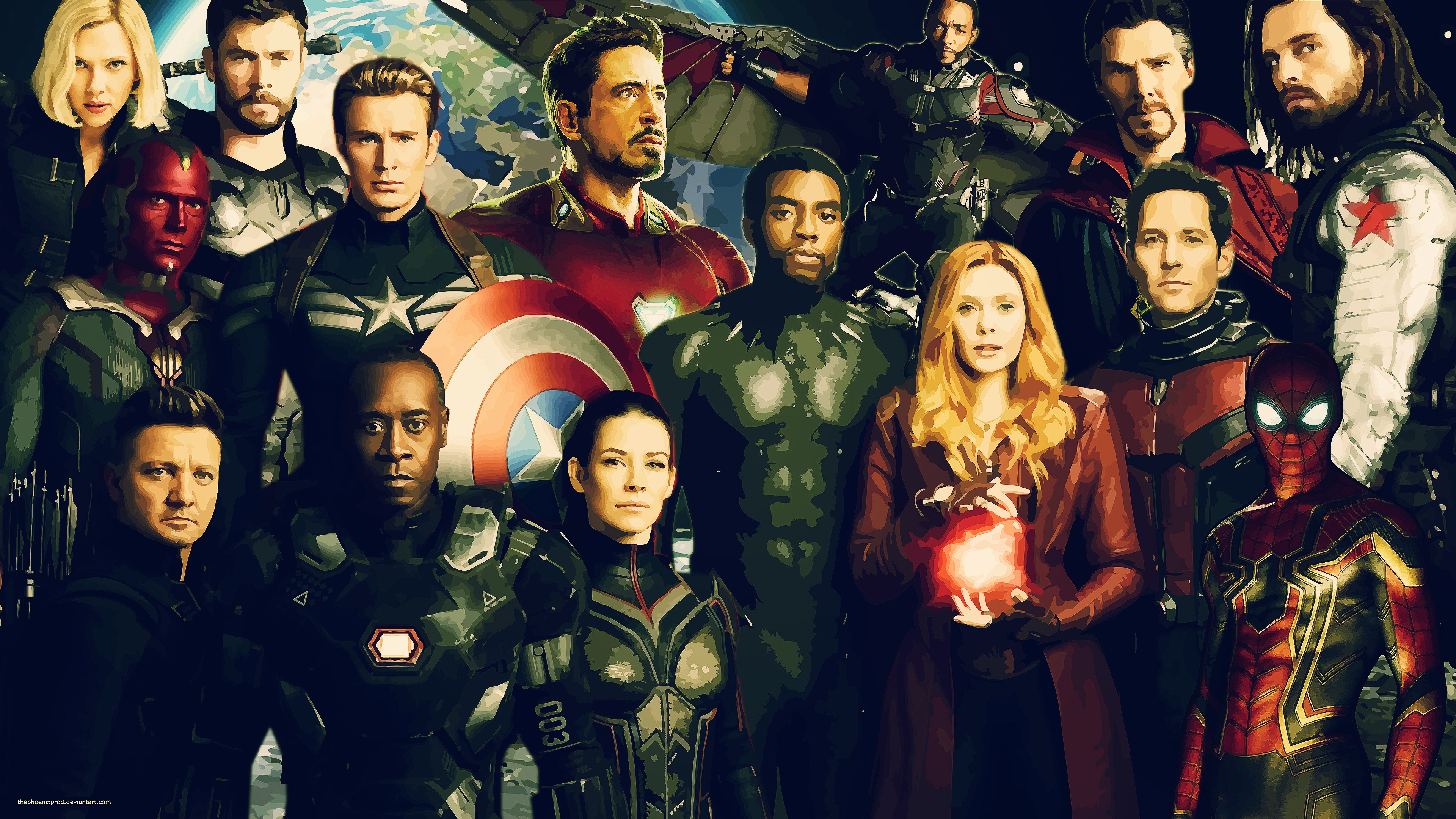 Avengers Infinity War 4k New Artwork, HD Movies, 4k ...