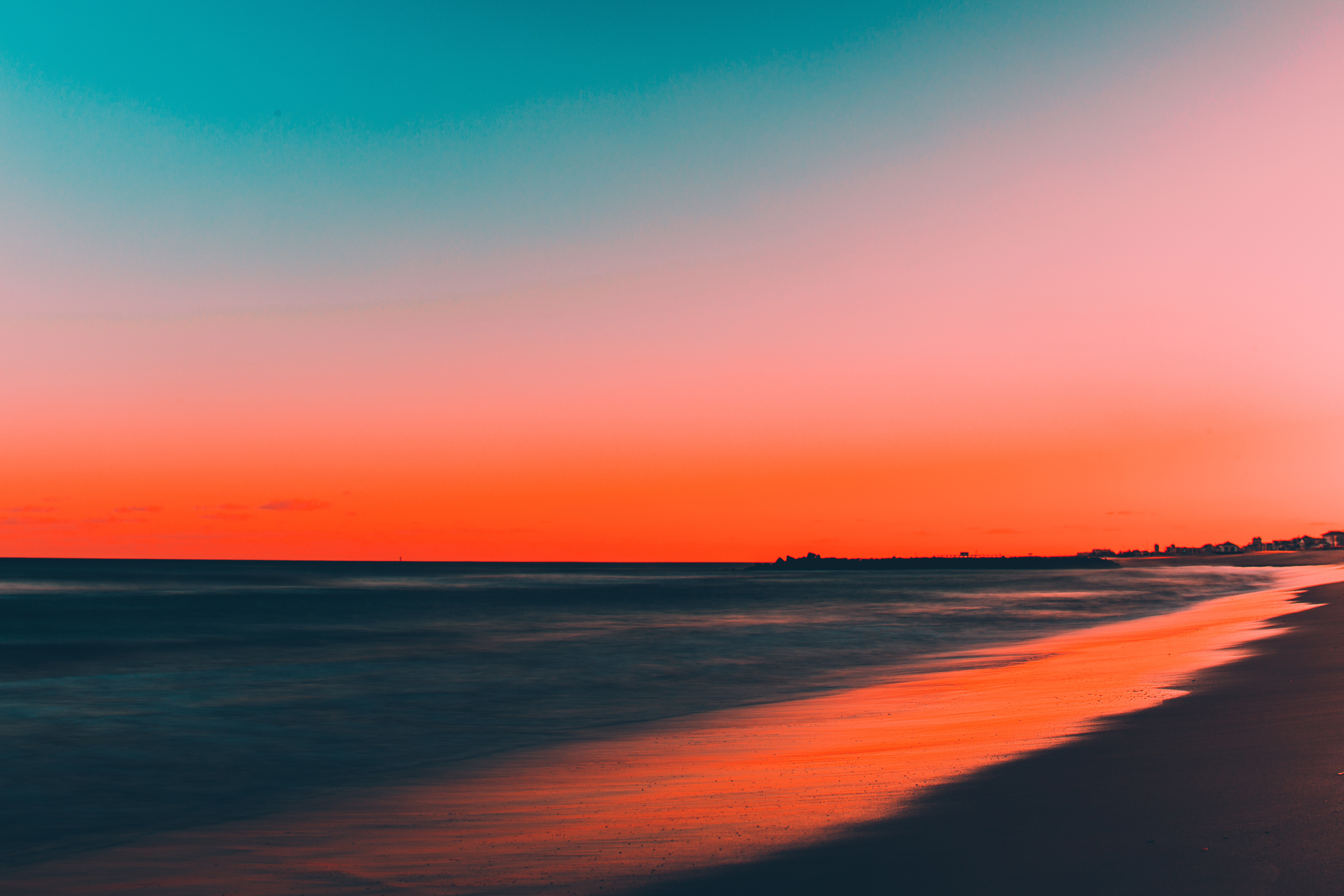 2560x1700 Beach Sunset 5k Chromebook Pixel HD 4k Wallpapers, Images