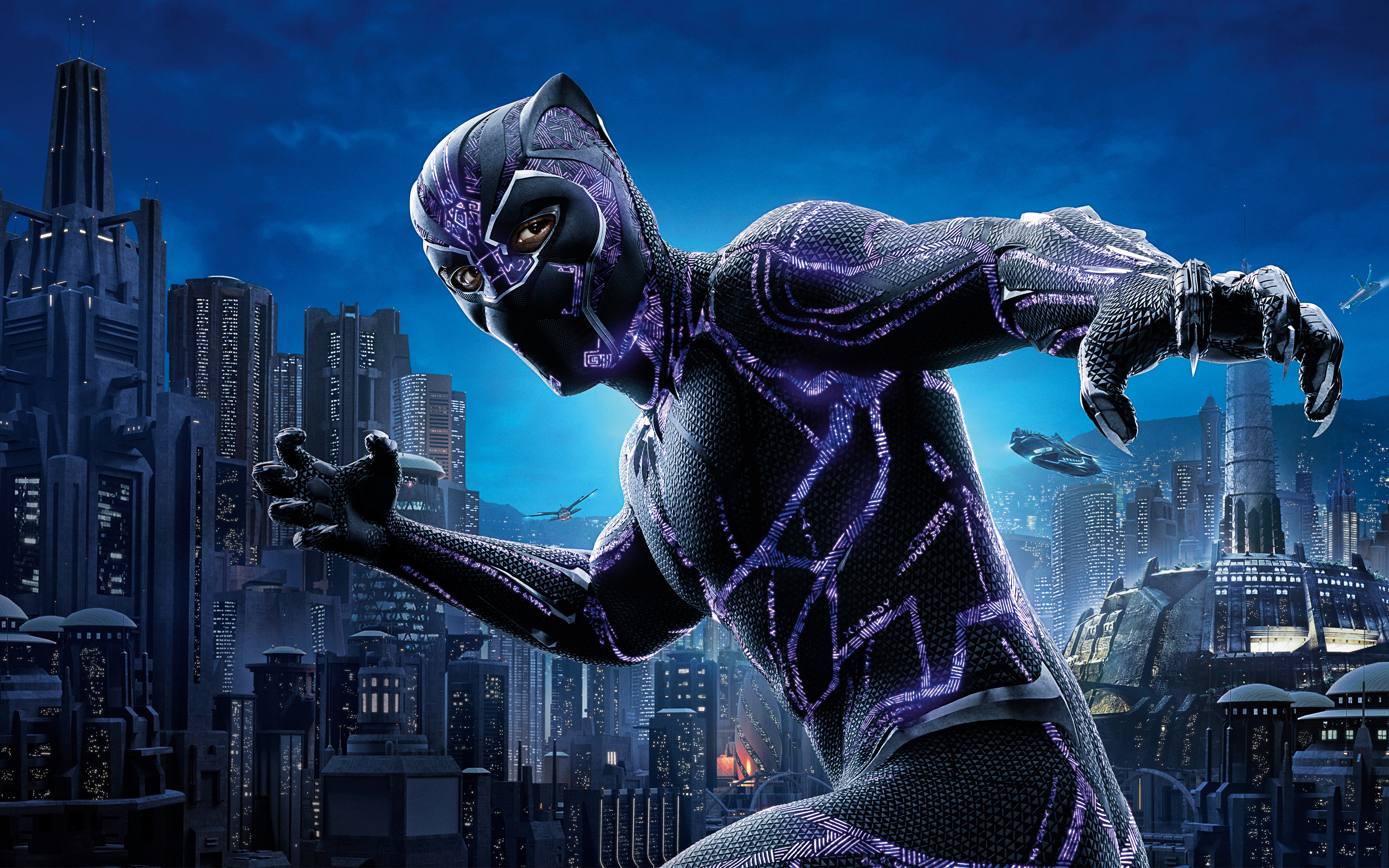 Black Panther 4k Movie Poster 2018, HD Movies, 4k ...
