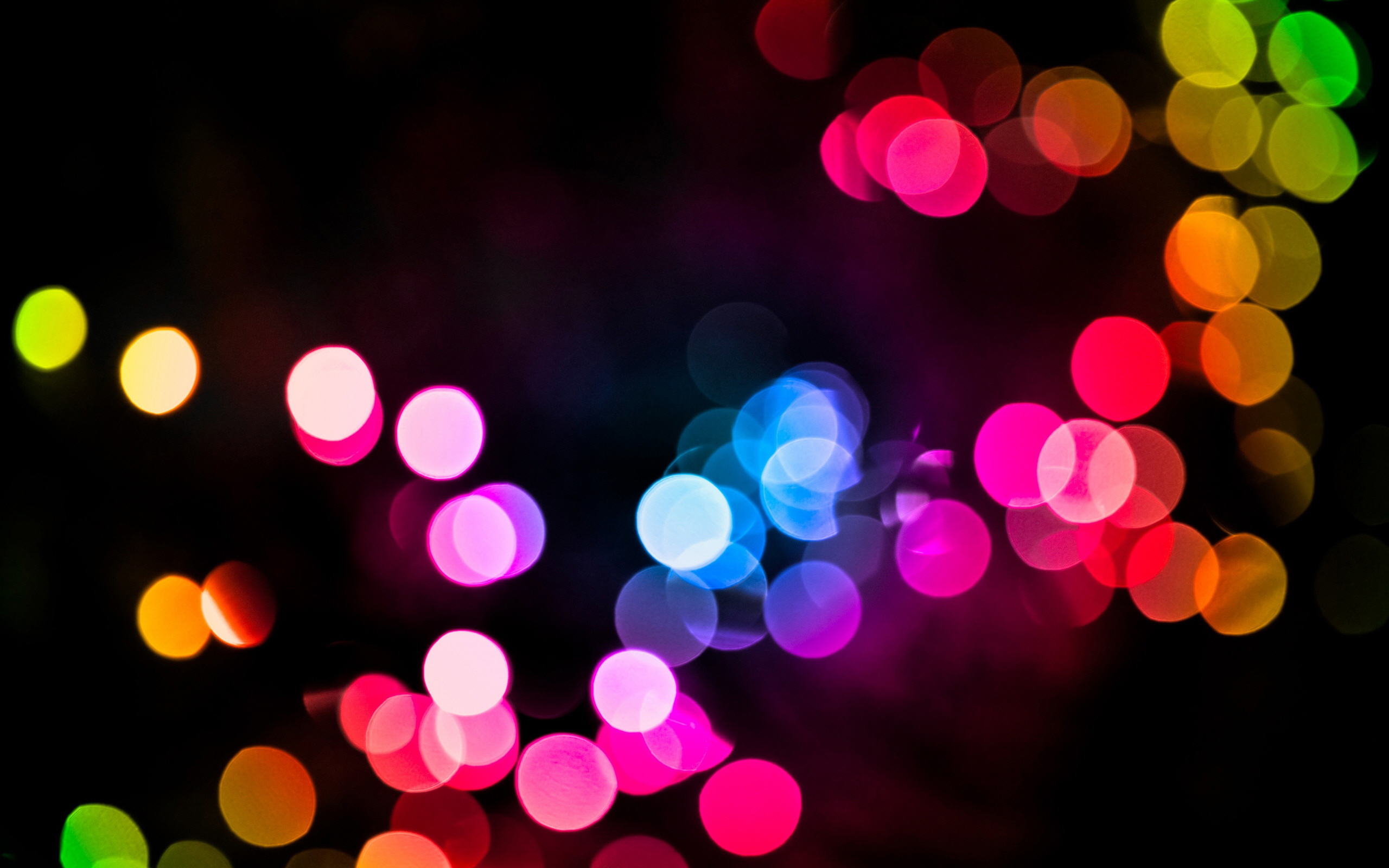 Bokeh Colorful Lights Blurred, HD Photography, 4k Wallpapers, Images