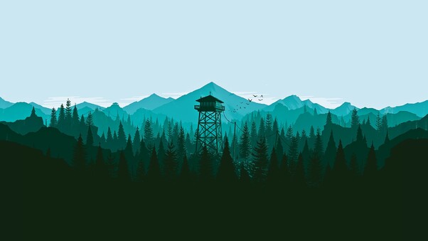 Firewatch Trees, HD Games, 4k Wallpapers, Images, Backgrounds, Photos ...