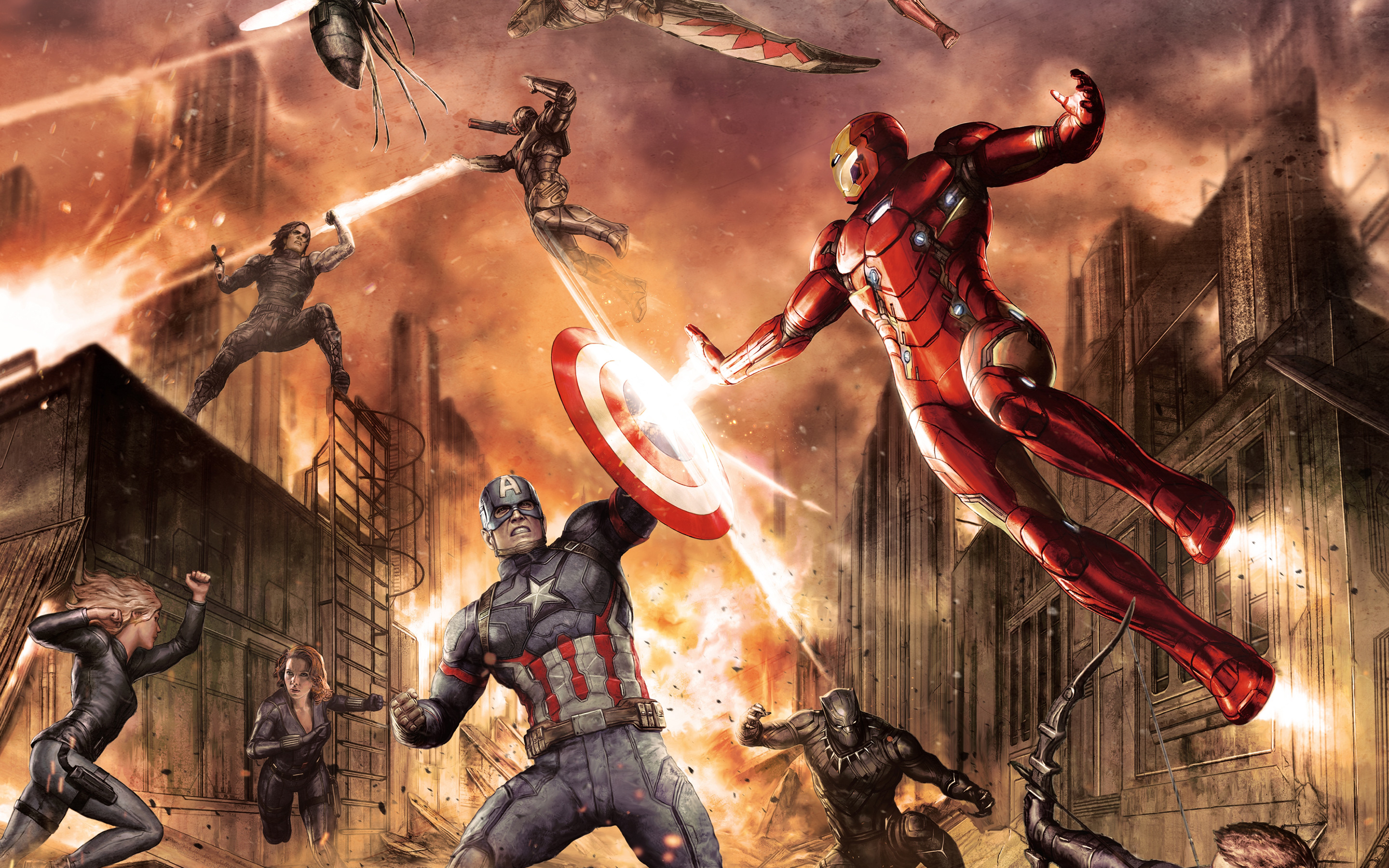 Captain America Civil War Comic HD Movies 4k Wallpapers Images 