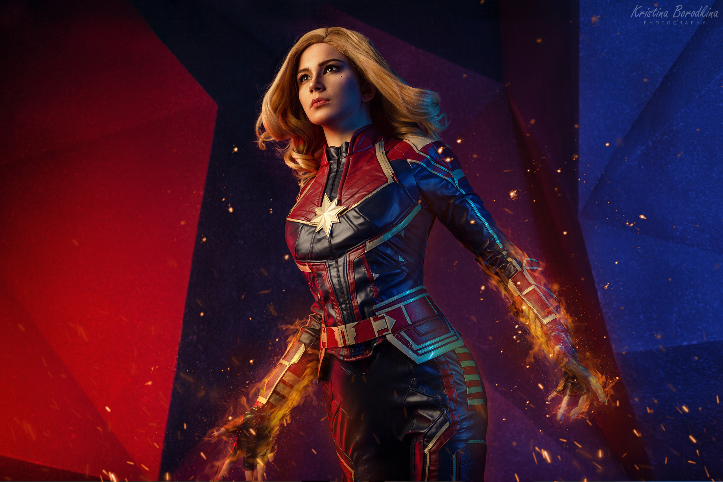 Captain Marvel Cosplay, HD Superheroes, 4k Wallpapers, Images ...