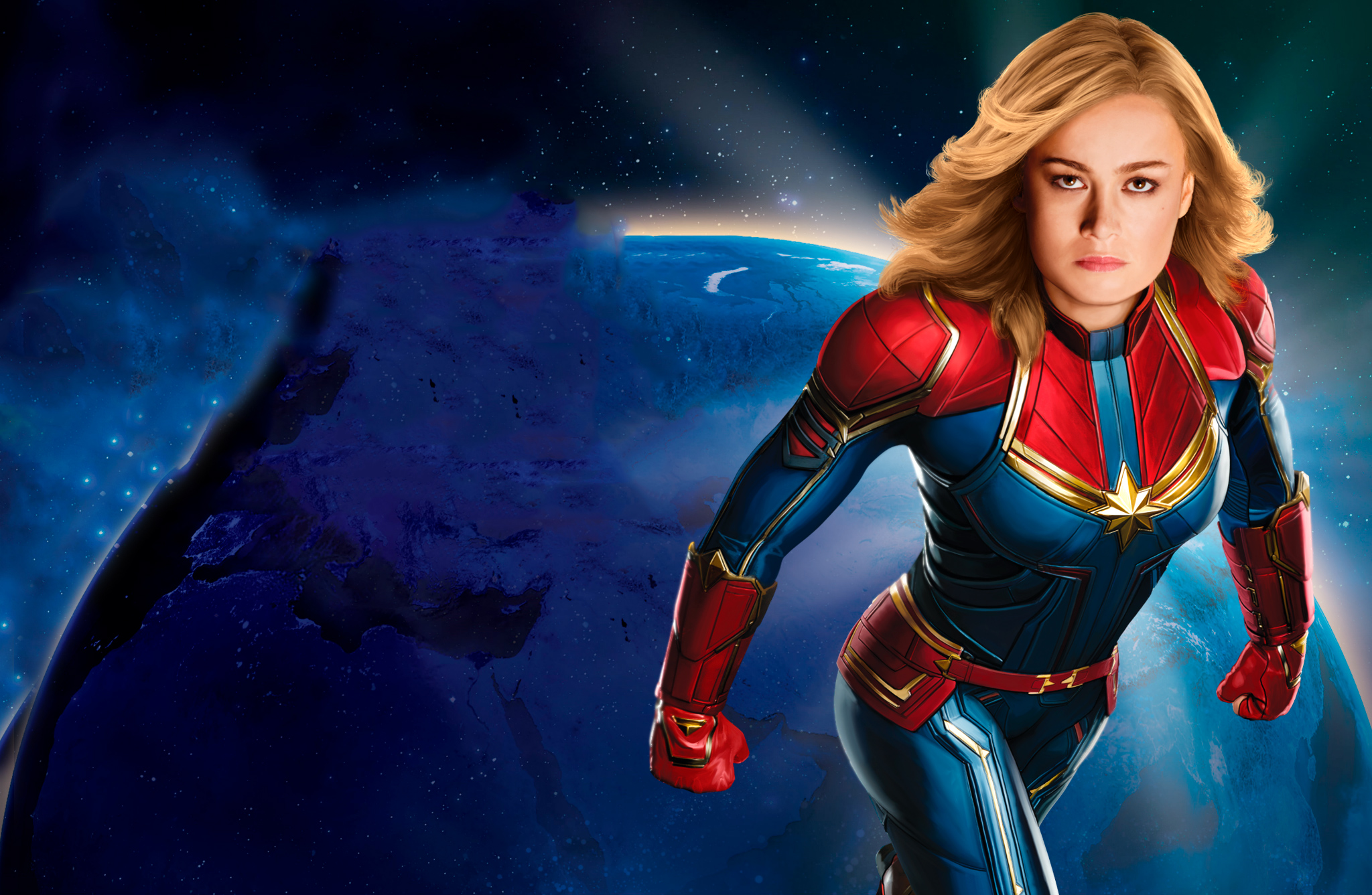 Captain Marvel New 2019 Poster, HD Movies, 4k Wallpapers ...