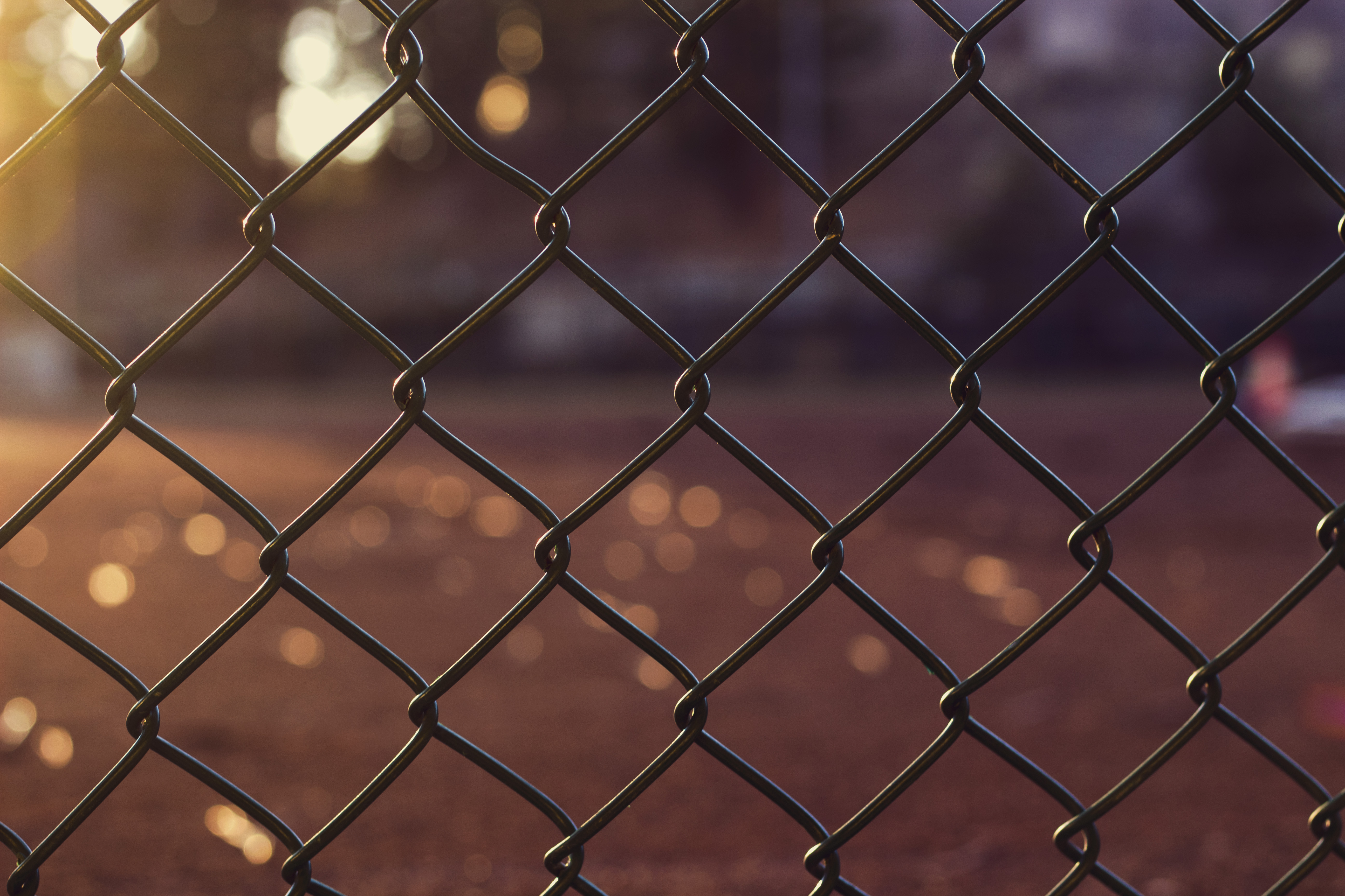 3840x2400 Chain Fence Outdoors 5k 4k HD 4k Wallpapers, Images