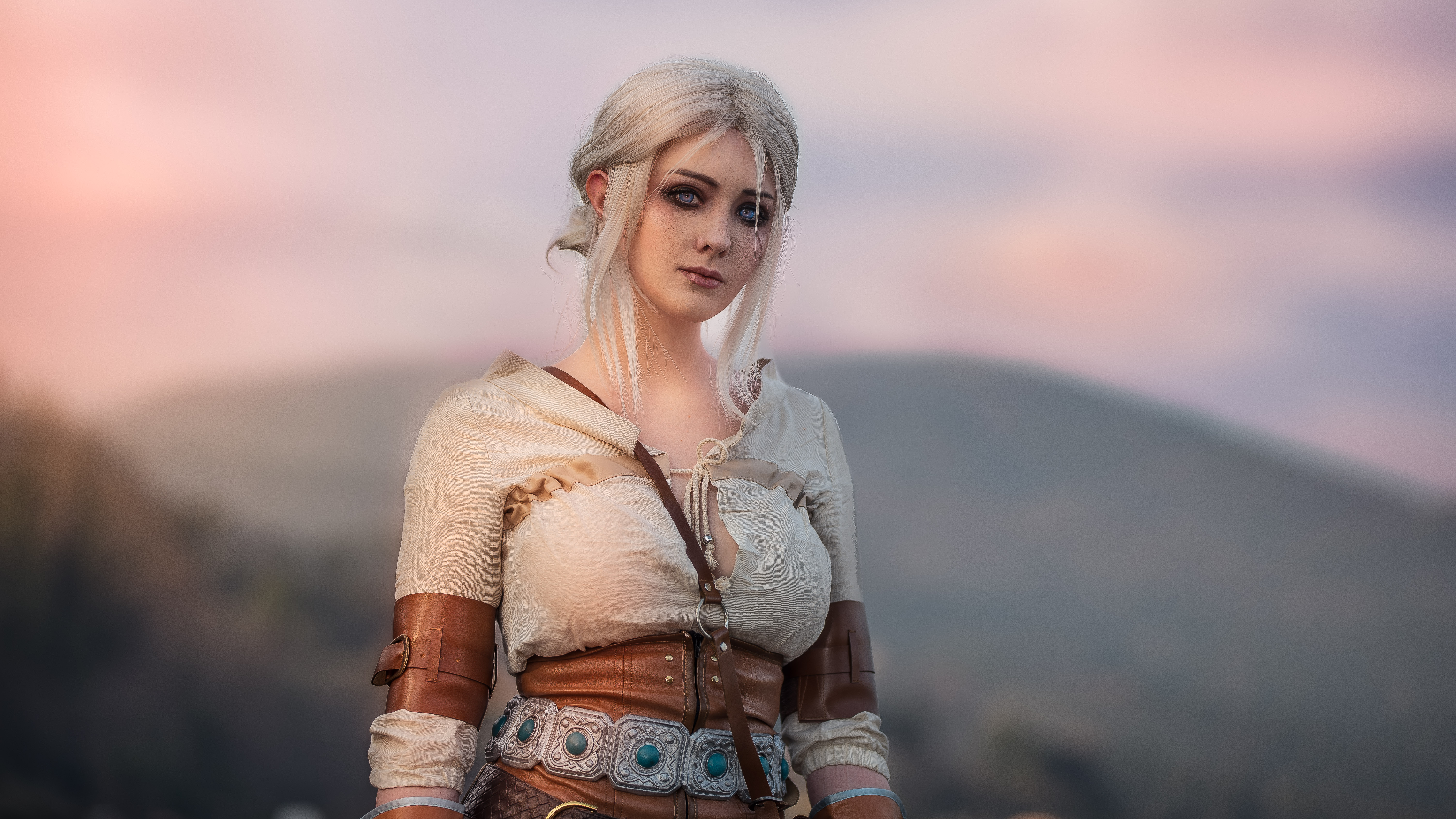 1920x1080 Ciri The Witcher Cosplay Laptop Full Hd 1080p Hd 4k Wallpapers Images Backgrounds