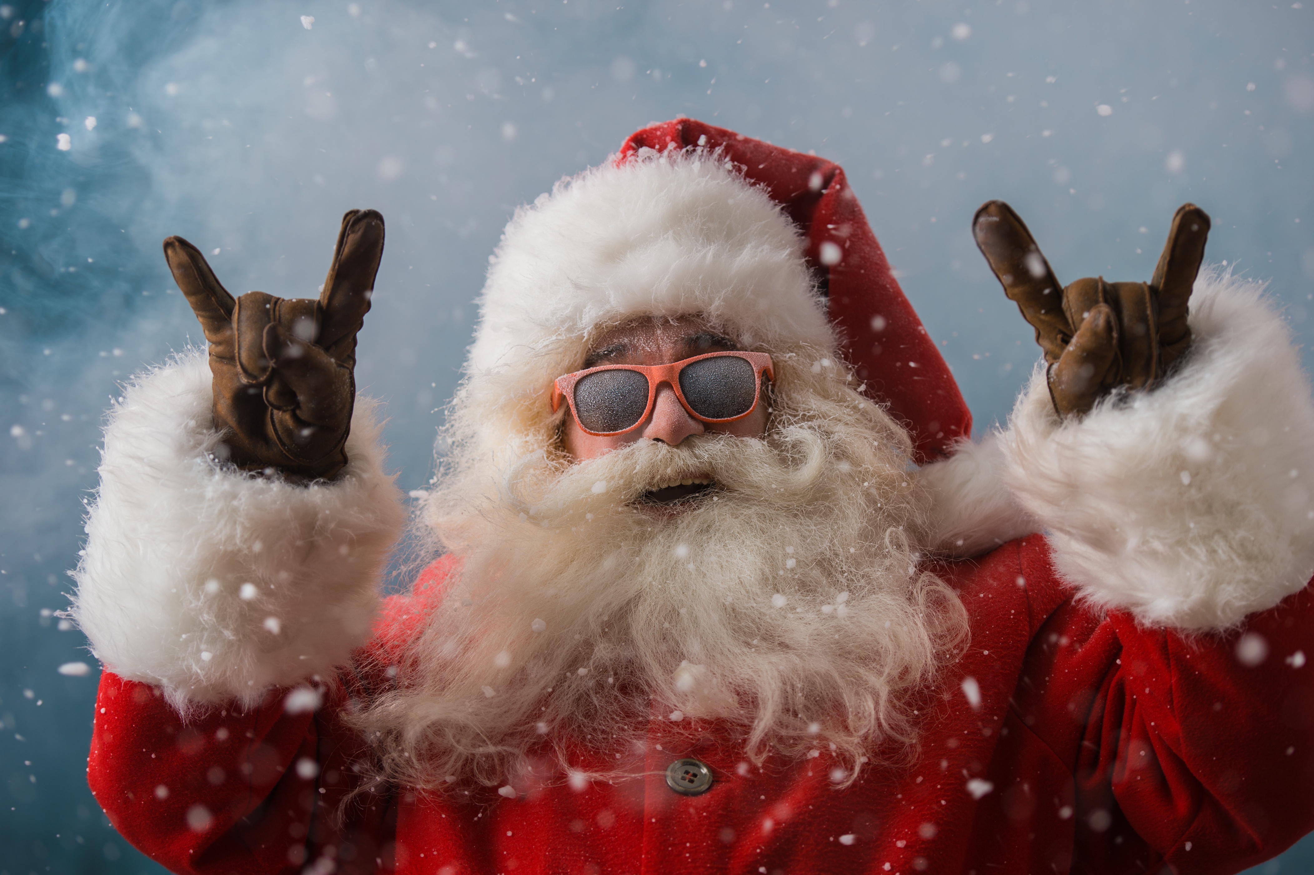 Cool Santa Claus 4k, HD Celebrations, 4k Wallpapers, Images