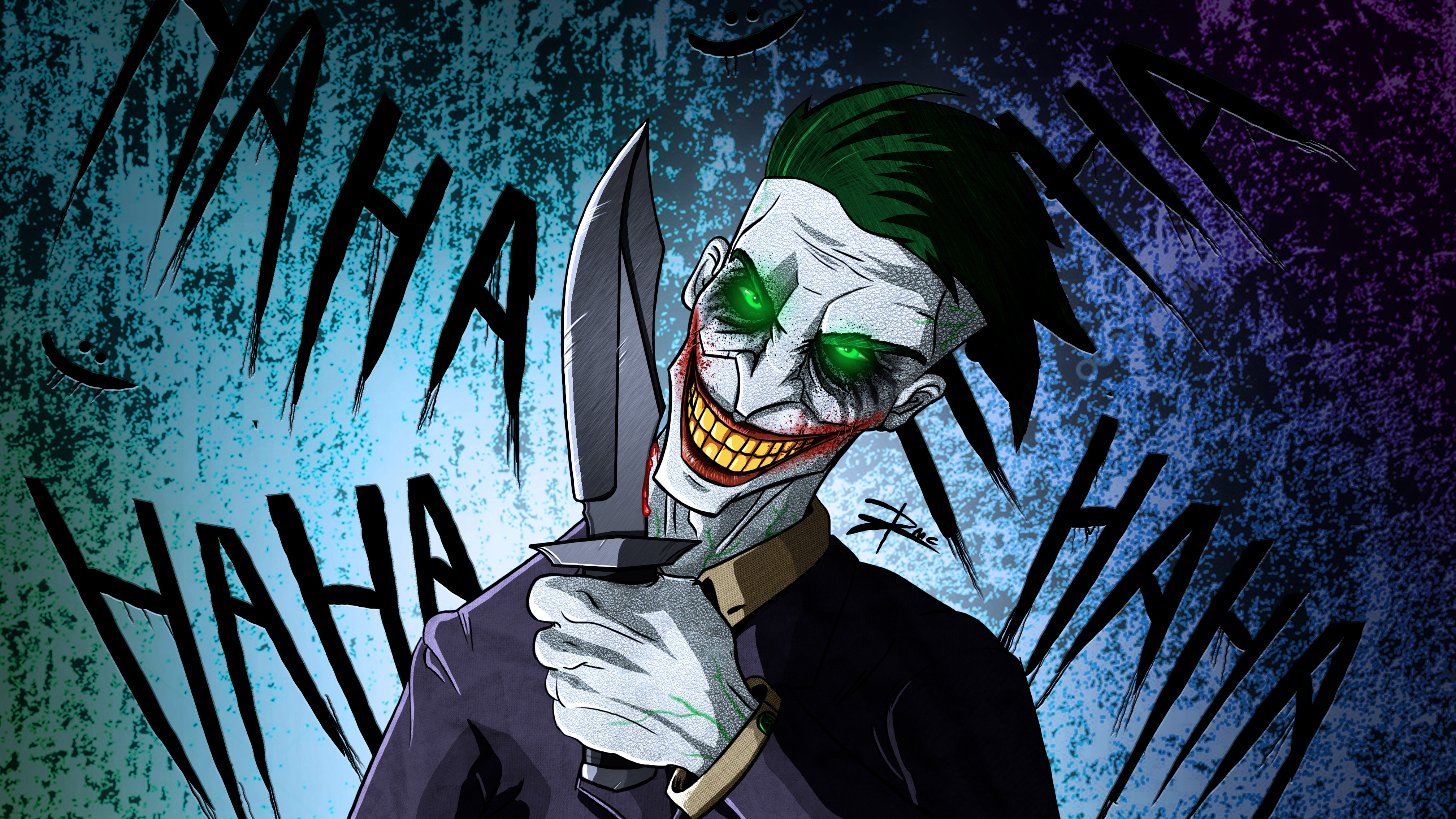 Crazy Joker Art 4k, HD Superheroes, 4k Wallpapers, Images, Backgrounds