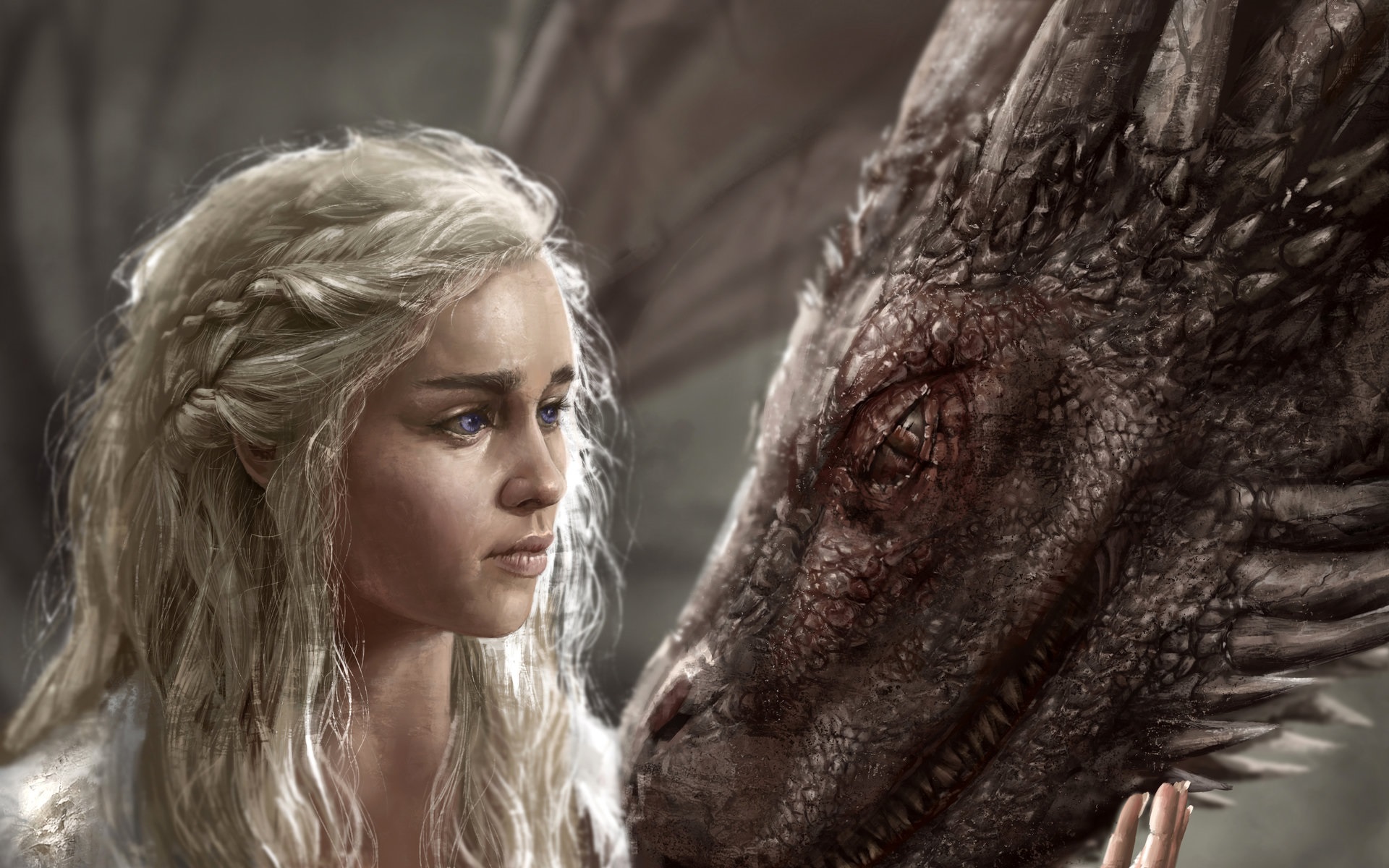 Daenerys Targaryen Art HD Tv Shows 4k Wallpapers Images Backgrounds 