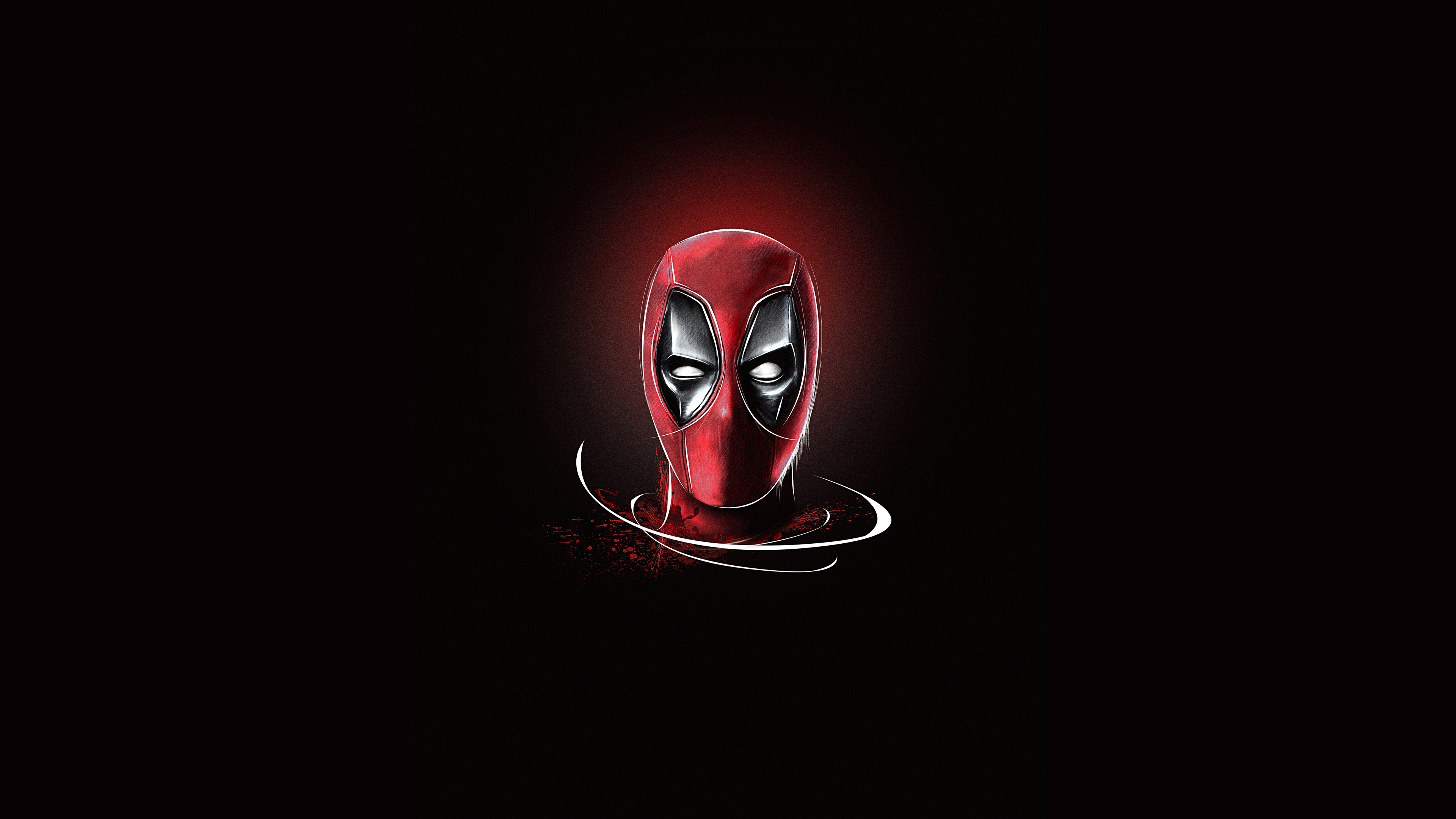  Deadpool  Minimal Art 4k  HD  Superheroes 4k  Wallpapers  