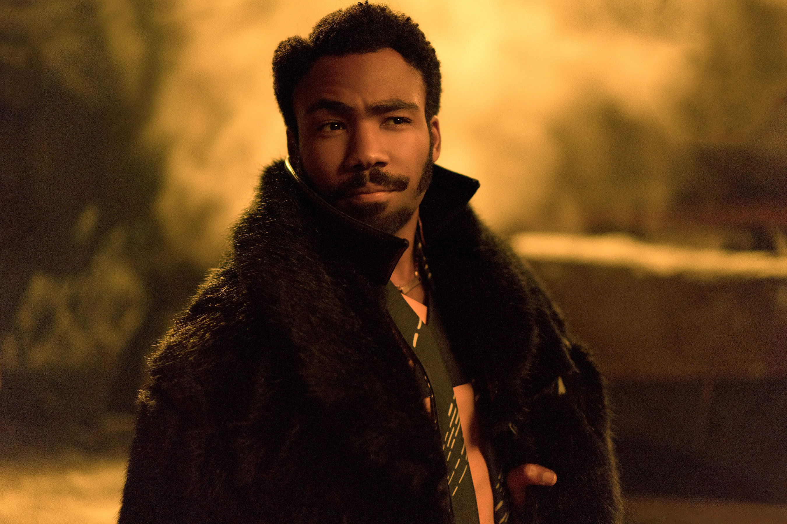 Donald Glover As Lando Calrissian In Solo A Star Wars Story ...