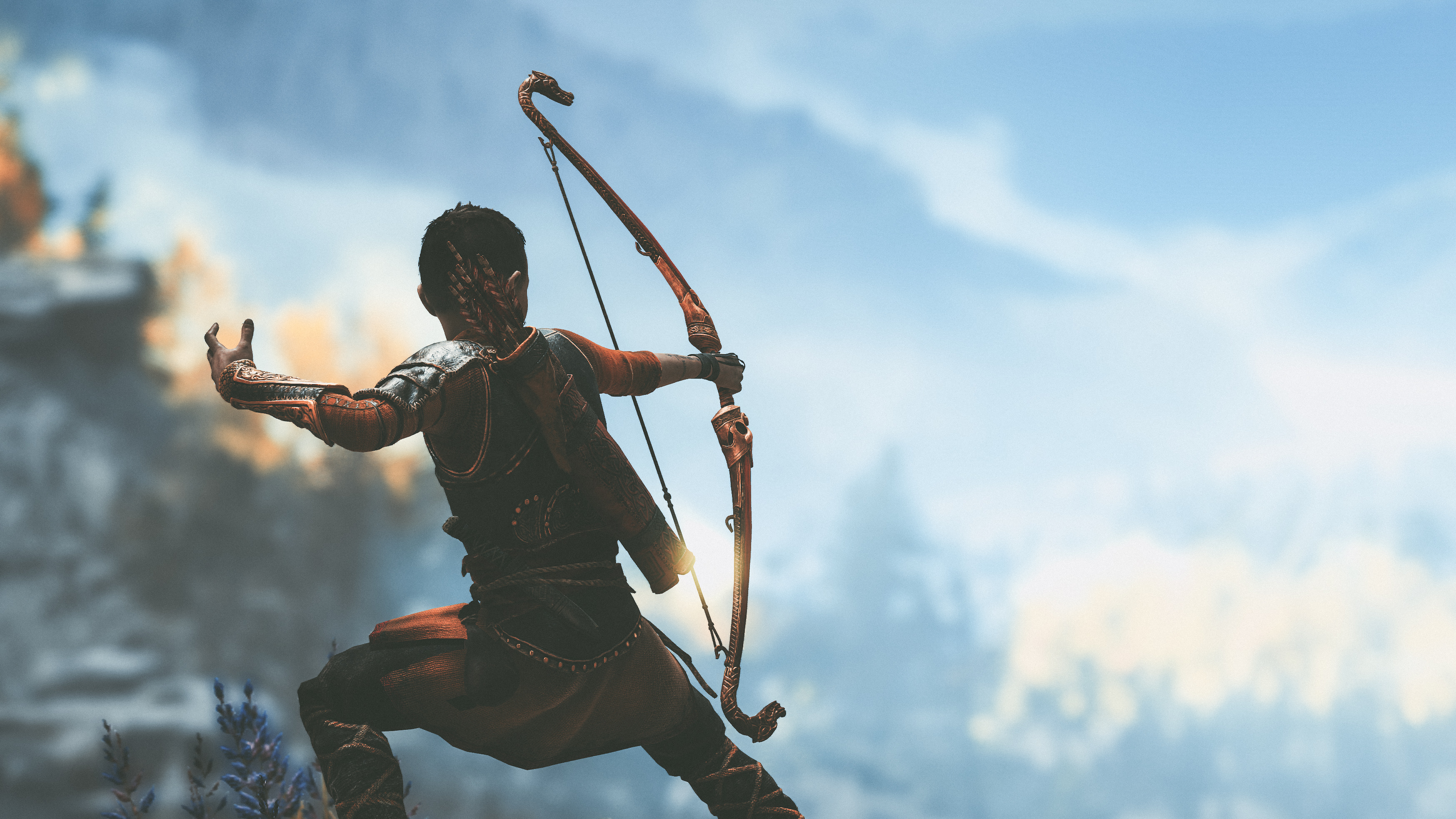 God Of War 4 Atreus 4k, HD Games, 4k Wallpapers, Images