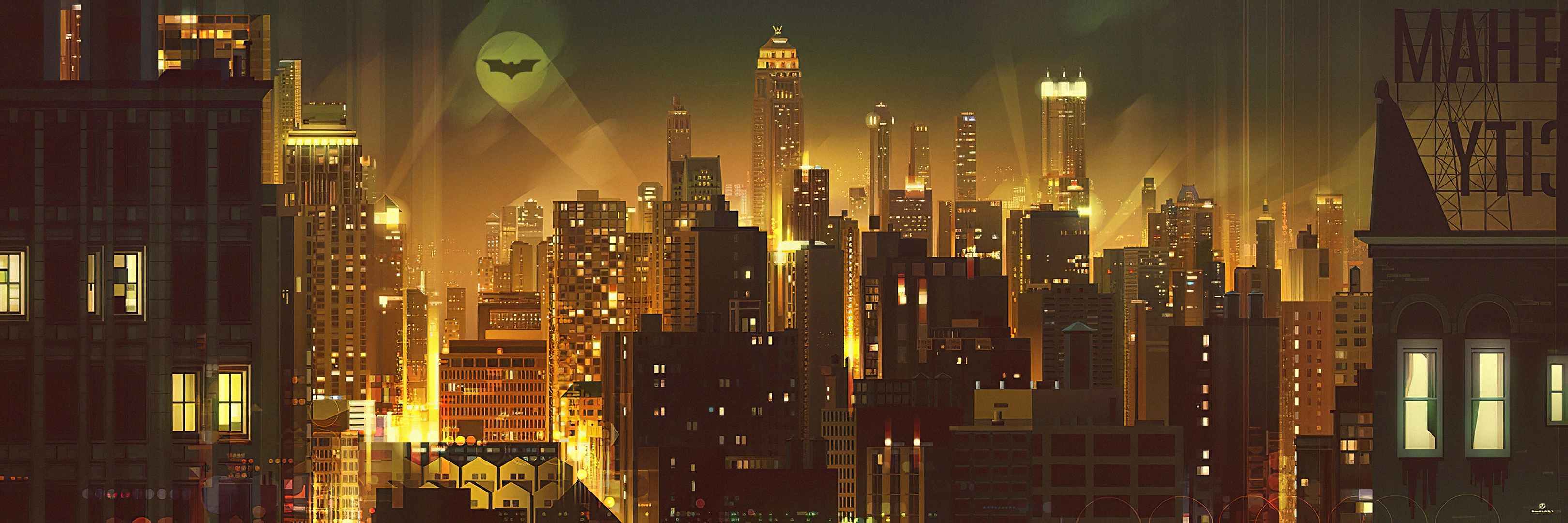Gotham City Hd Wallpaper 2630