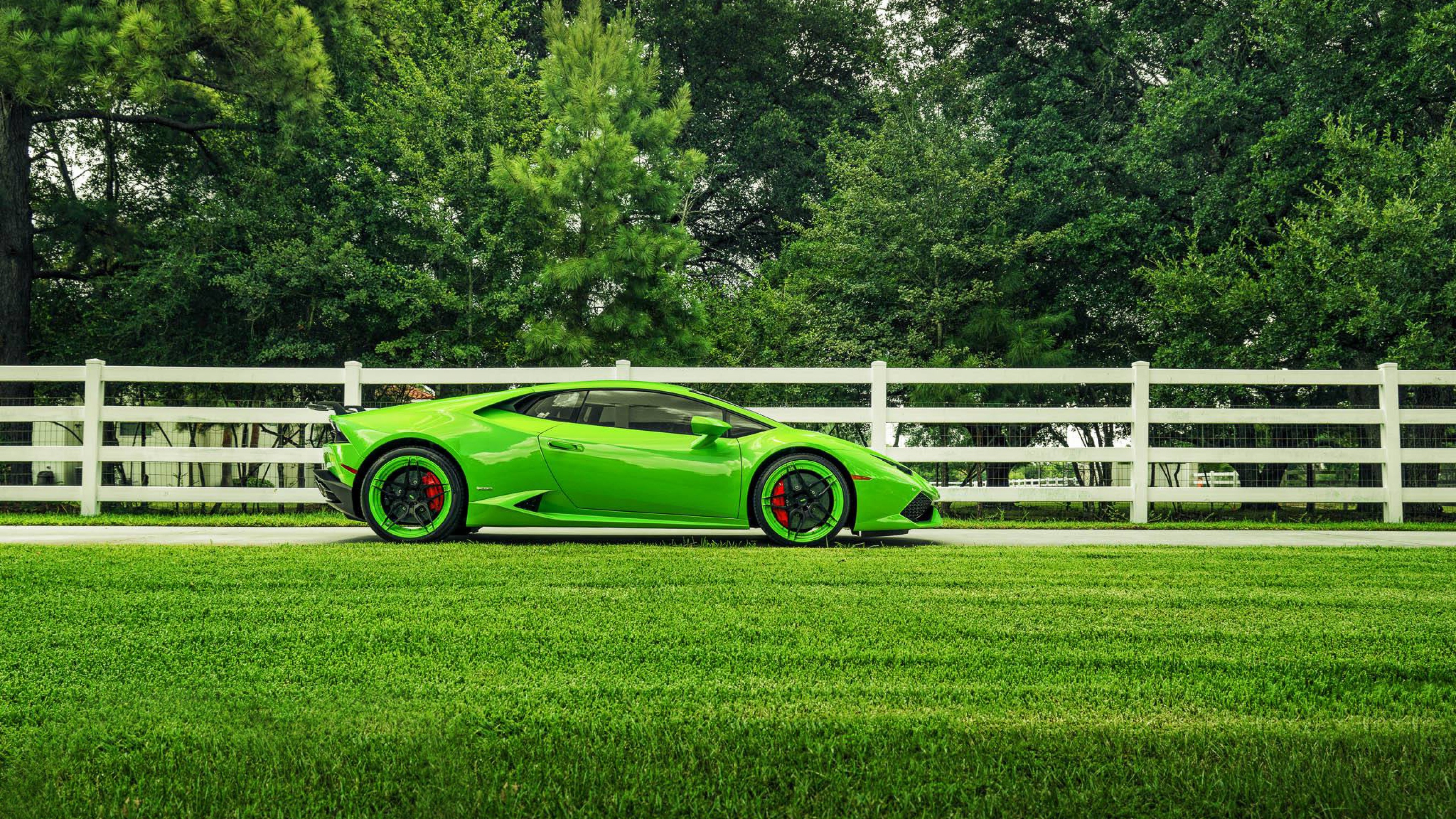 Green Lamborghini Huracan, HD Cars, 4k Wallpapers, Images ...