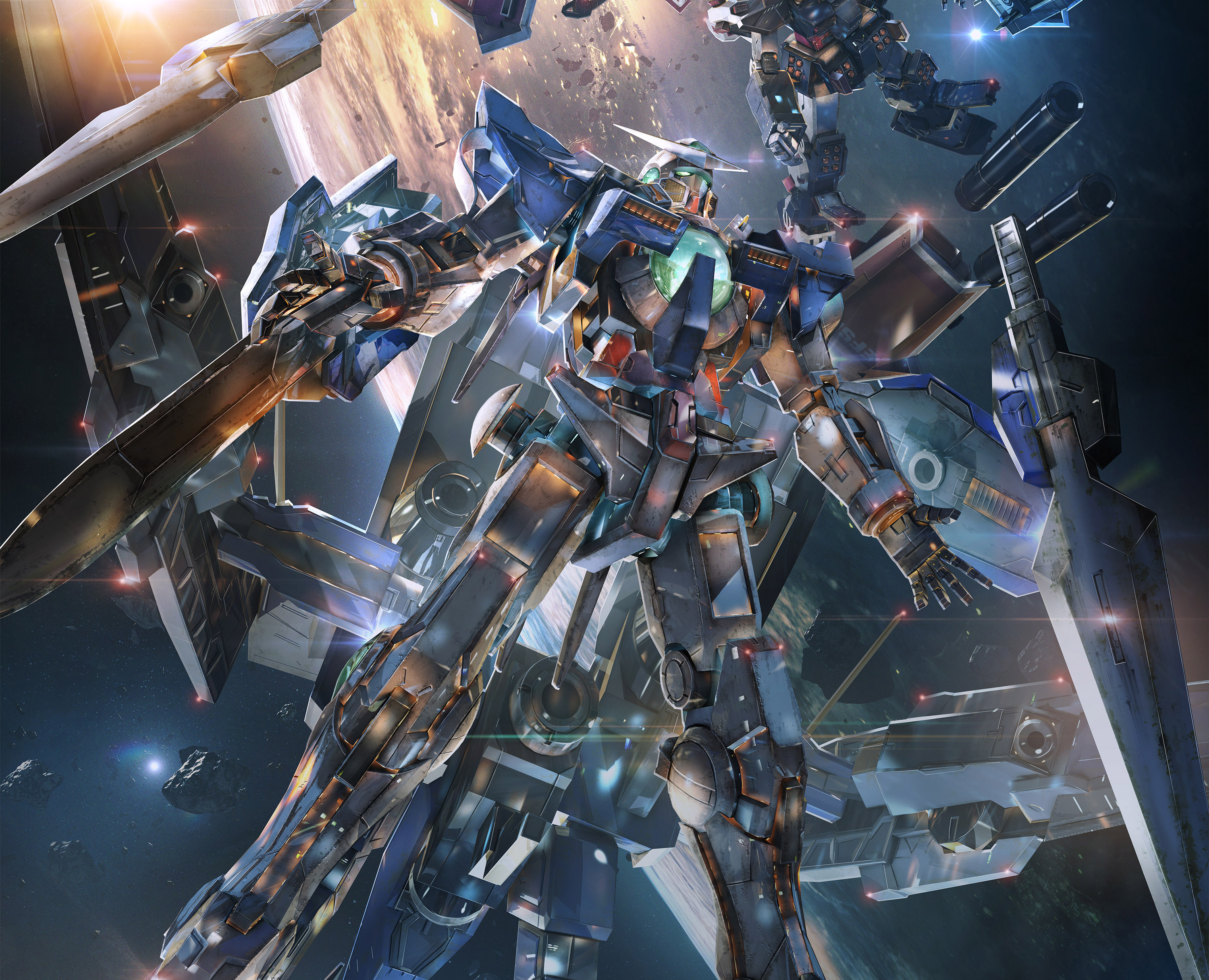 Wallpaper Gundam 3d