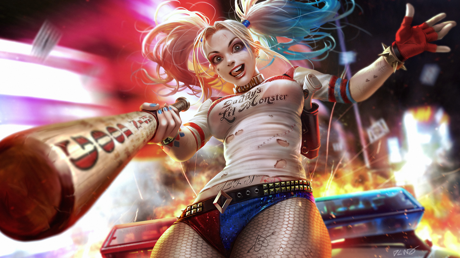 Harley Quinn Porn Hentai Nightgown - Harley Quinn Amazing Art Hd Artist 4k Wallpapers Images | Free Hot Nude Porn  Pic Gallery