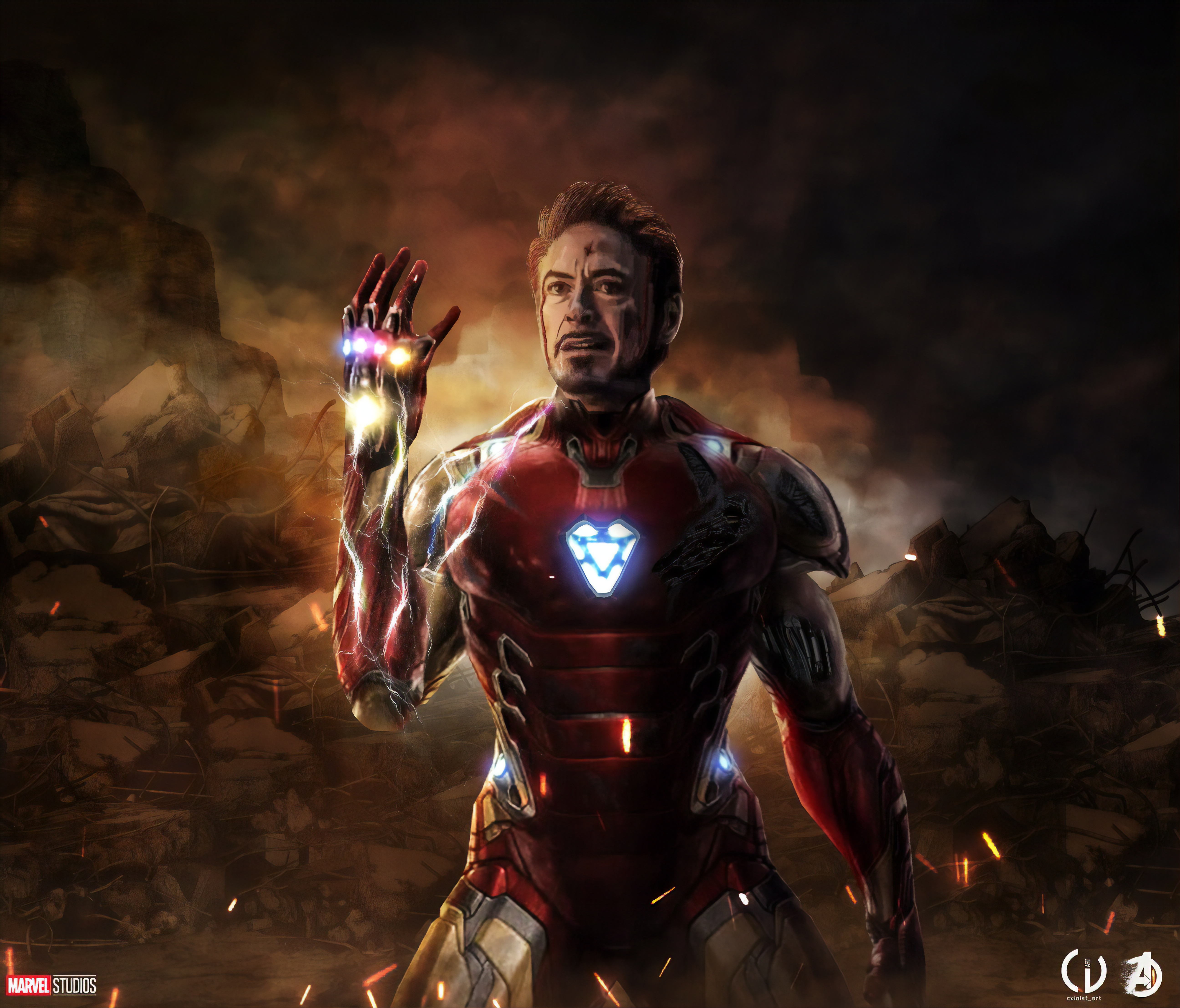 I Am Iron Man Avengers Endgame 5k, HD Superheroes, 4k 
