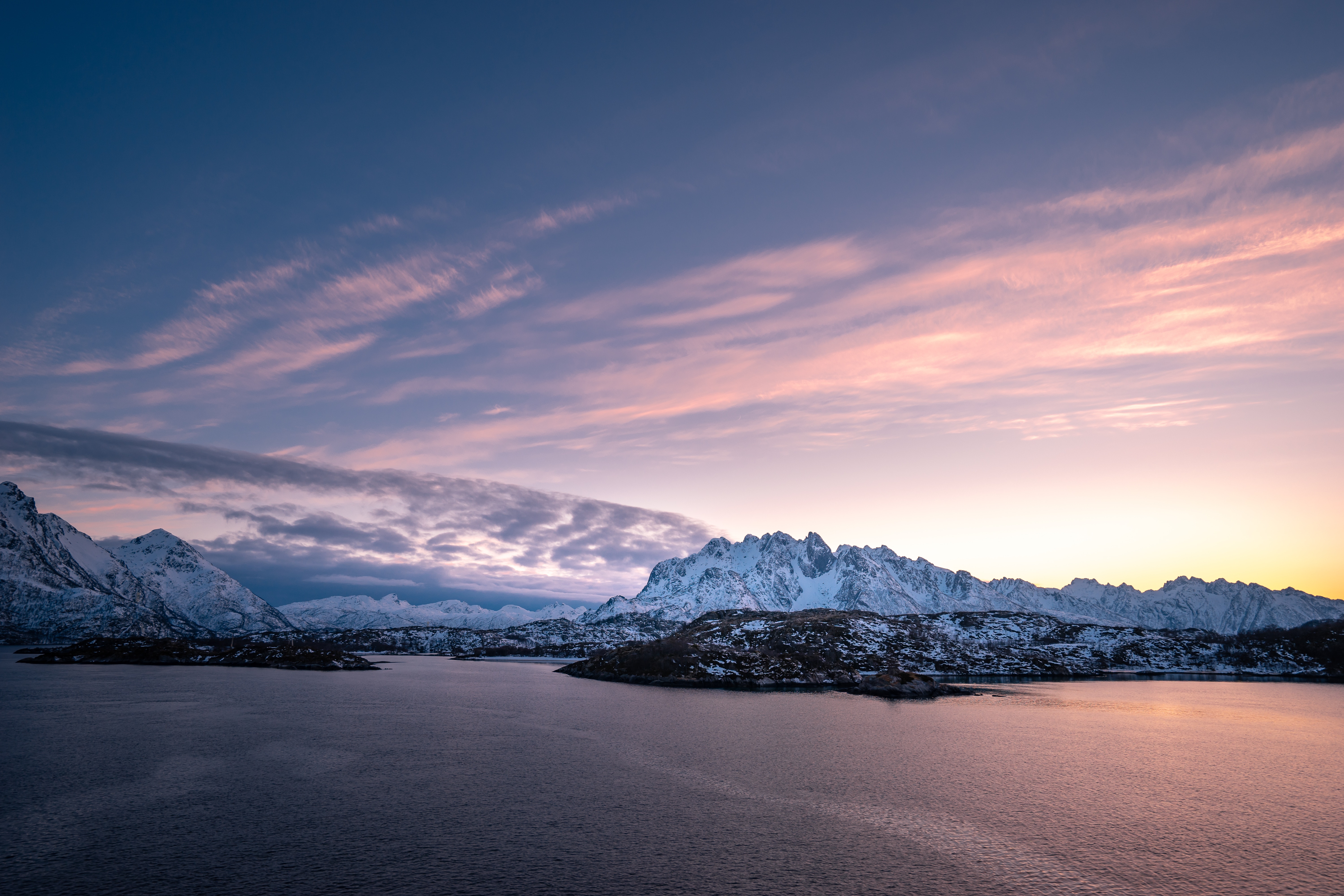 Ice Mountain Sea Clouds Arctic Polar, HD Nature, 4k Wallpapers, Images