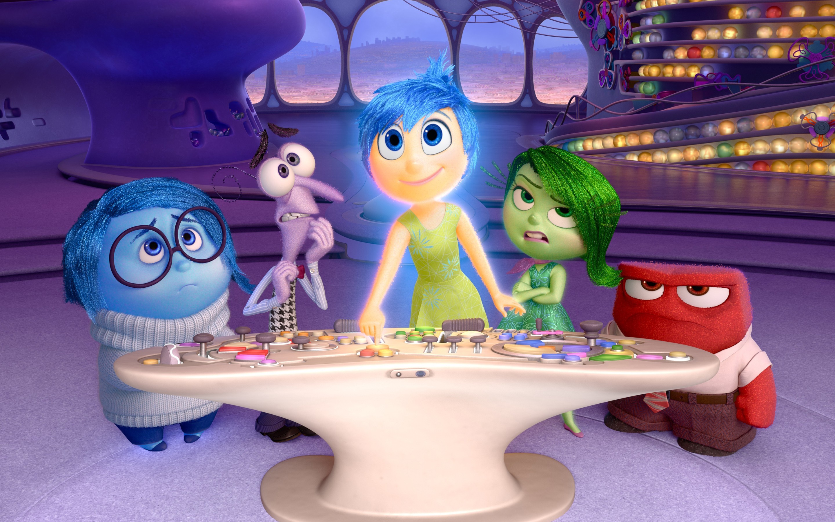 Inside Out Anger Disgust Joy Fear Sadness, HD Movies, 4k Wallpapers ...