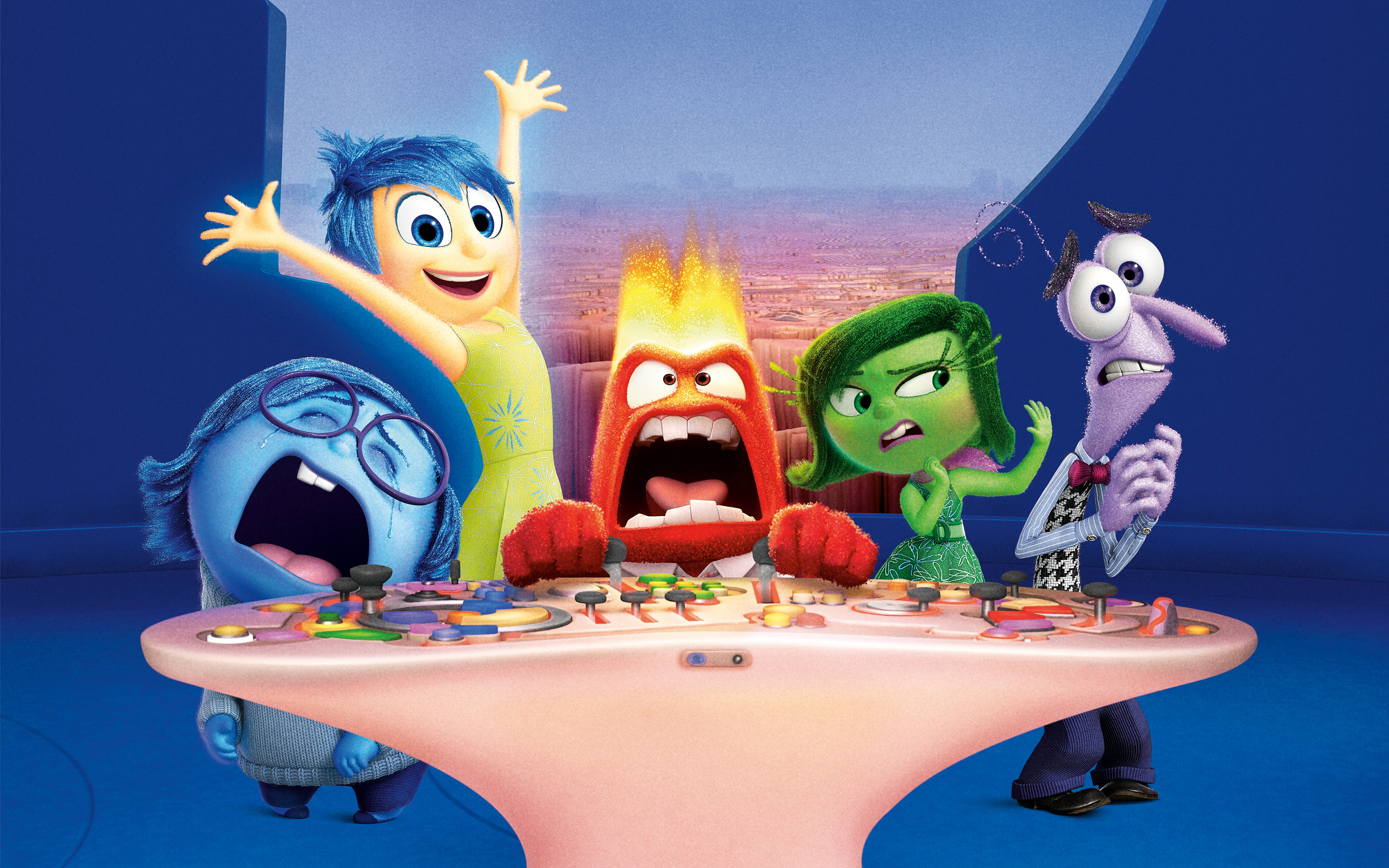 Inside Out Movie Characters, HD Movies, 4k Wallpapers, Images