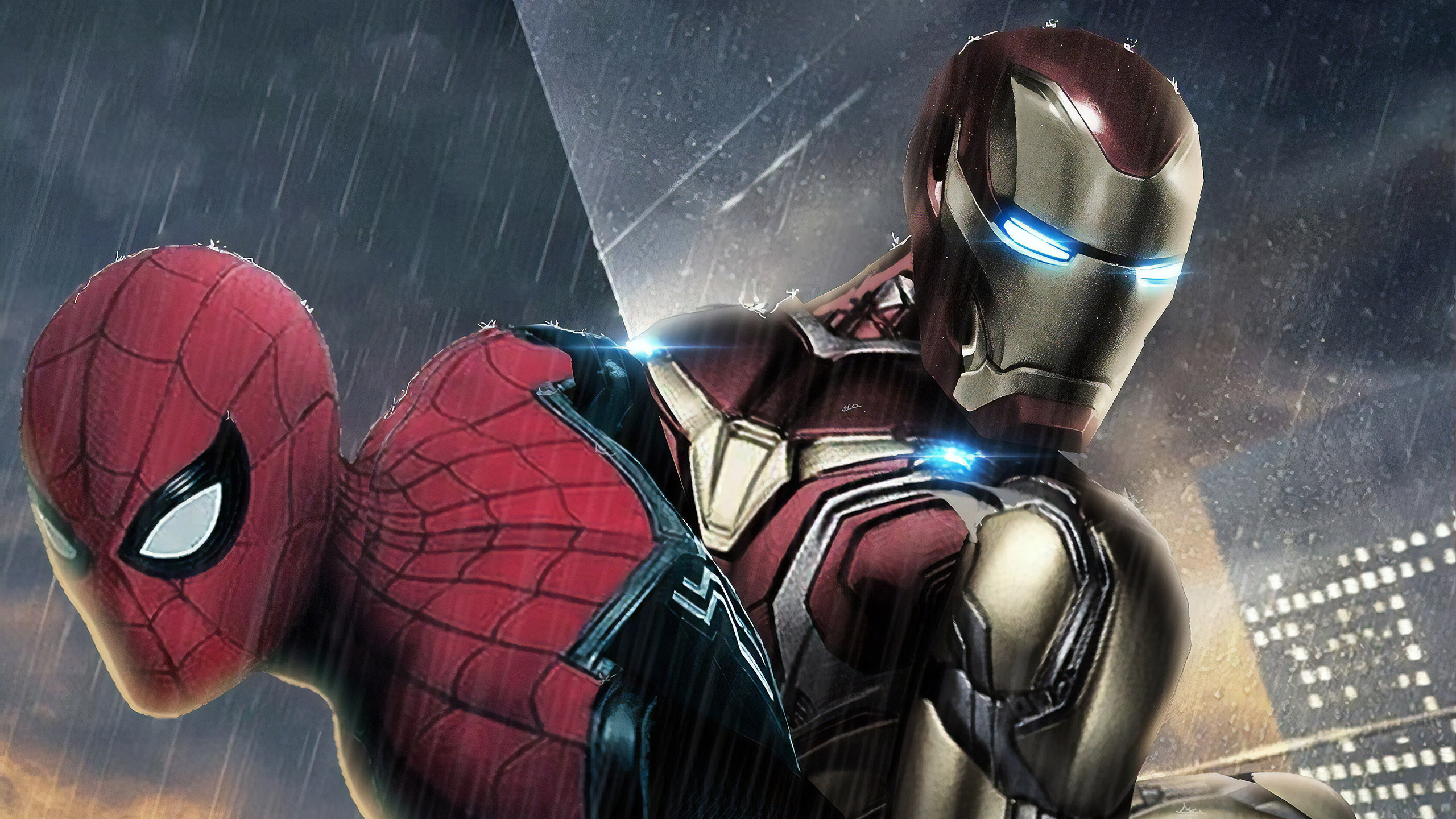  Iron  Man  And Spiderman  HD  Superheroes 4k Wallpapers  
